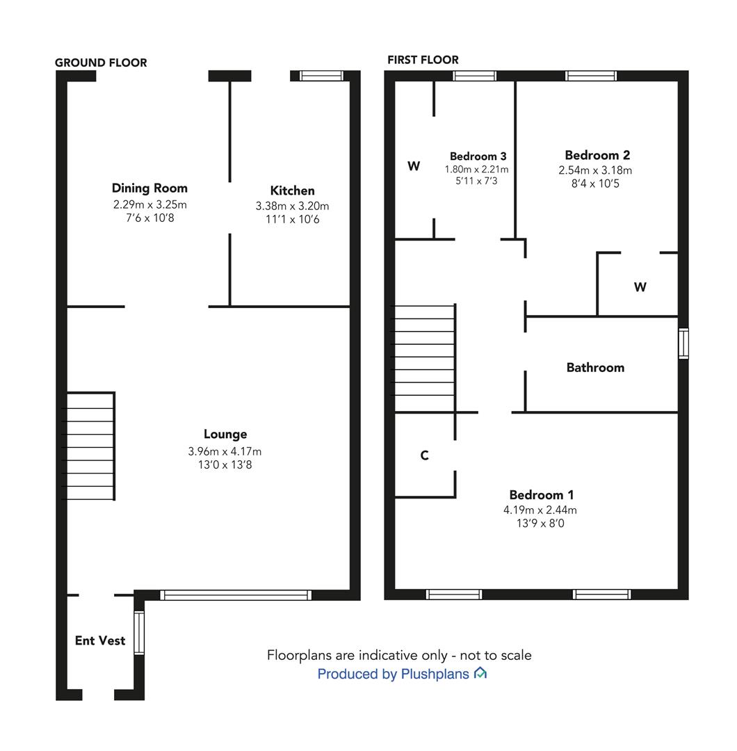 11, Weymouth Crescent, Gourock floorplan
