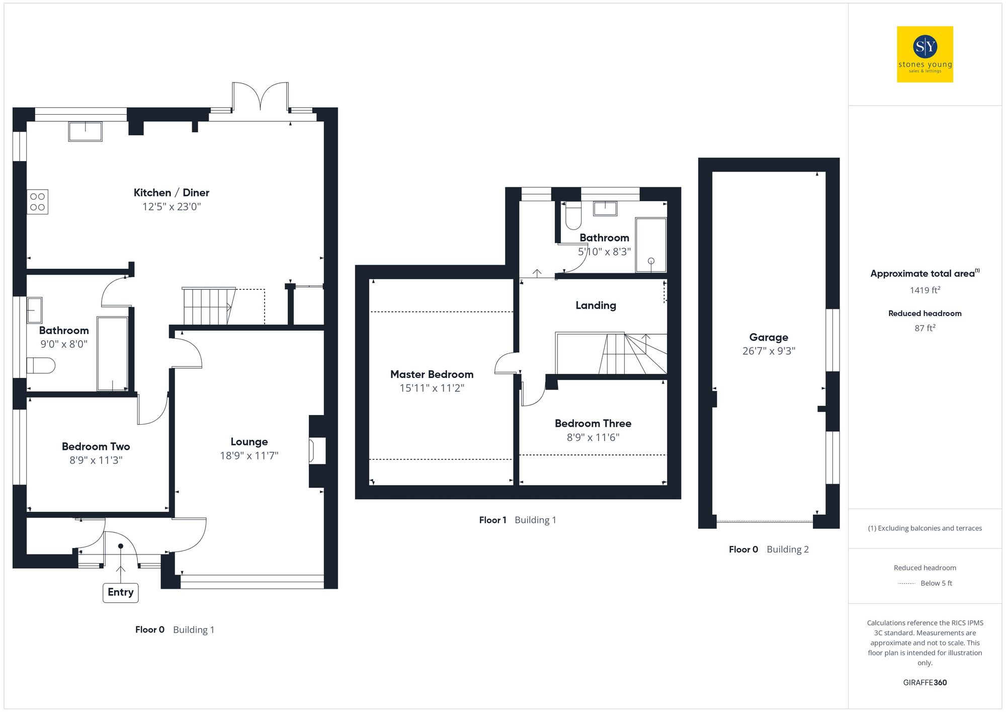 12 Stanley Gate, Blackburn floorplan