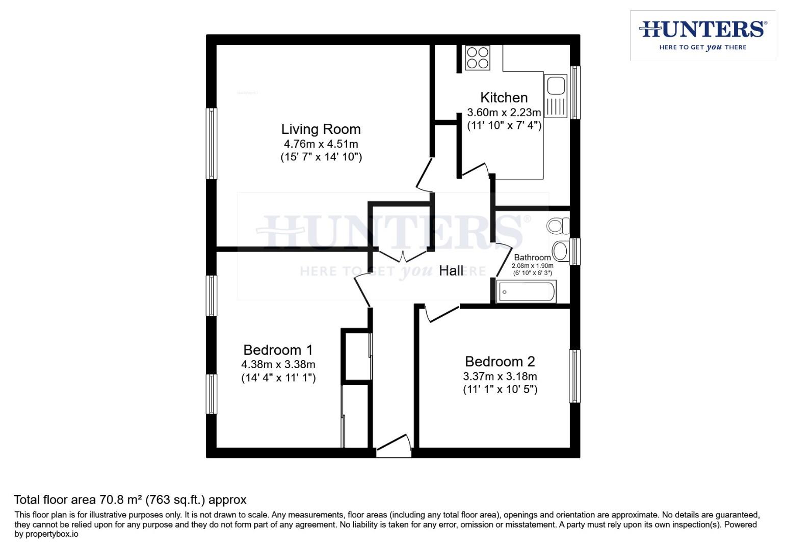 37, Haughton Road, York floorplan