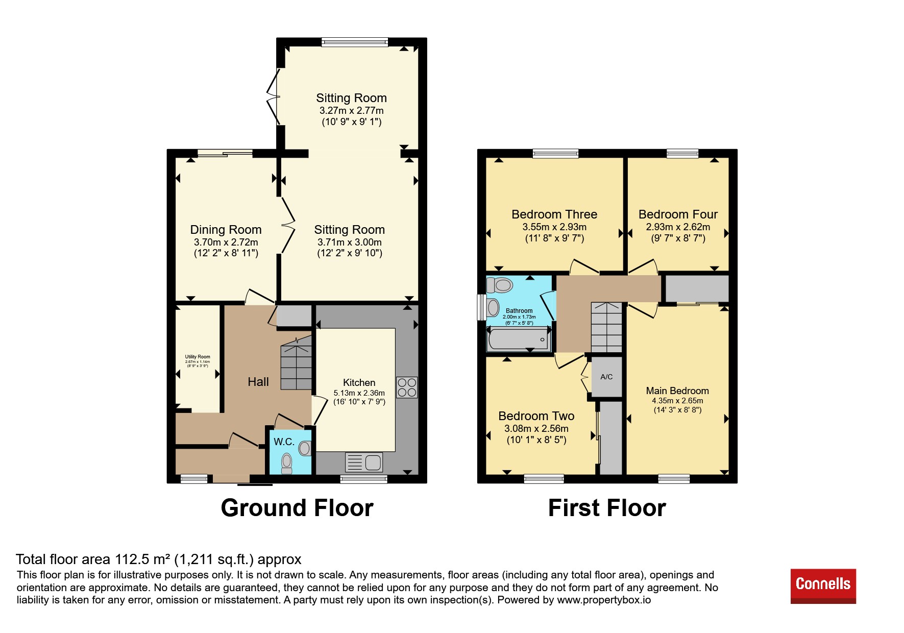 26, Trent Close, Yeovil floorplan