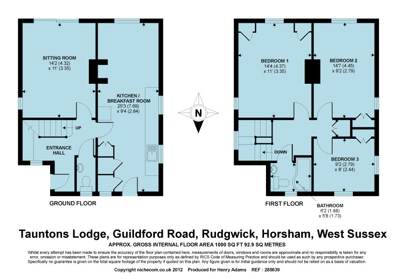 3 Bedrooms Detached house for sale in Guildford Road, Rudgwick RH12