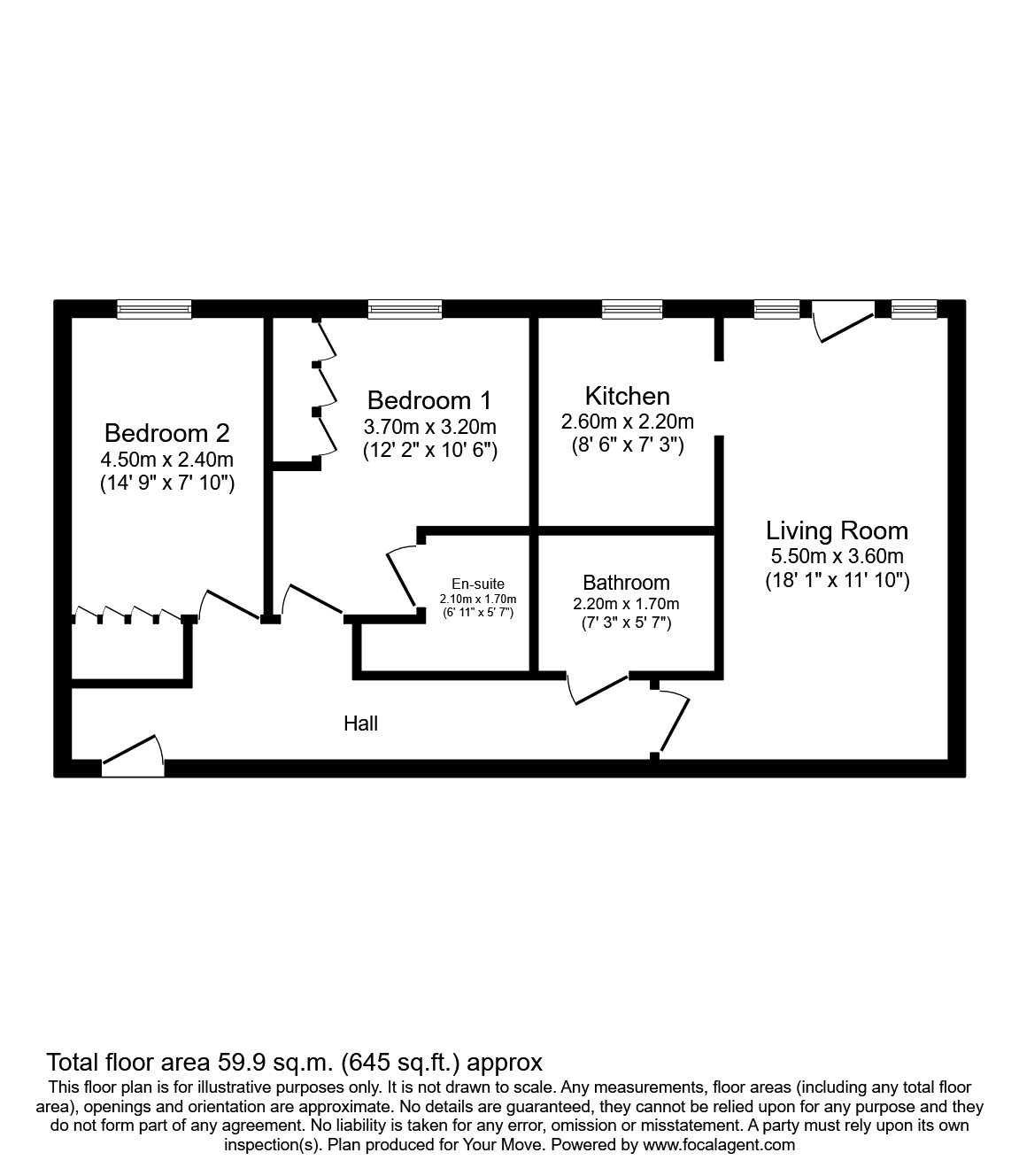 Flat 44, Gadebury Height,, Bury Road, Hertfordshire floorplan
