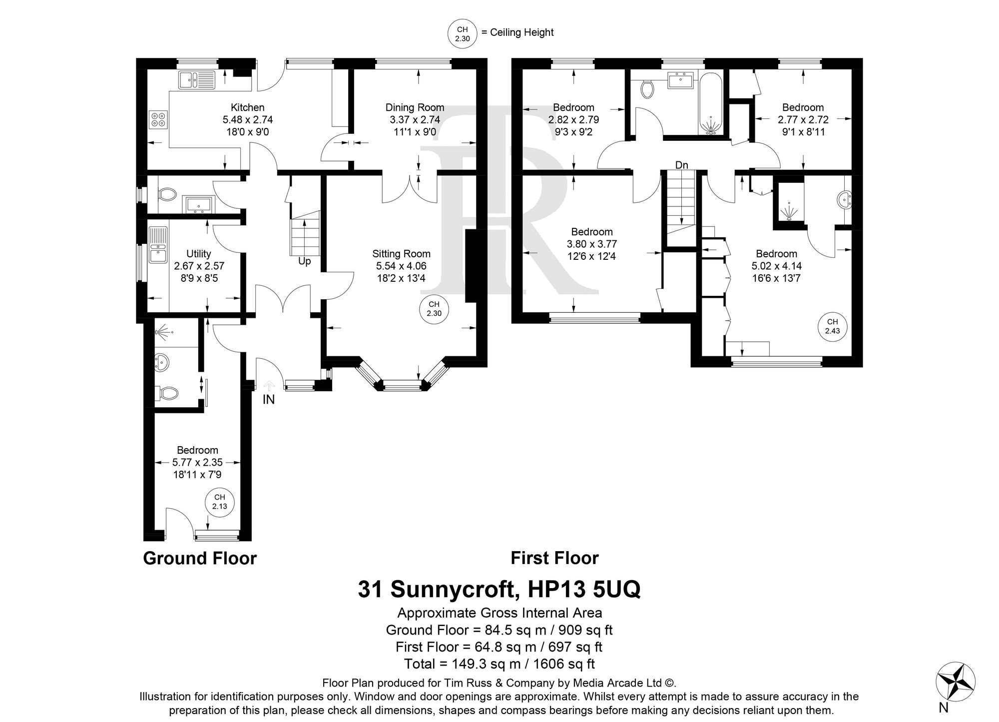 31 Sunnycroft, High Wycombe floorplan