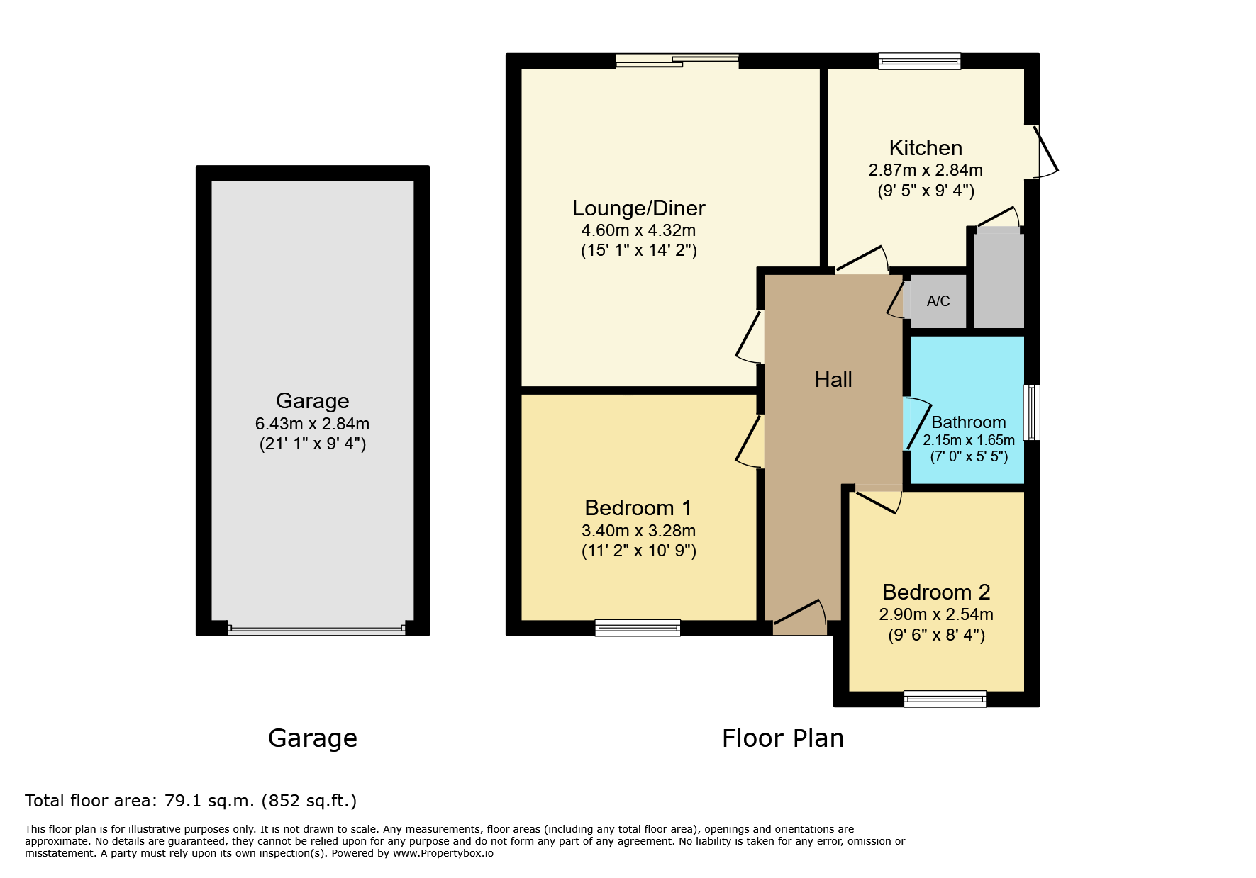9 Parklands Avenue, Leicester floorplan