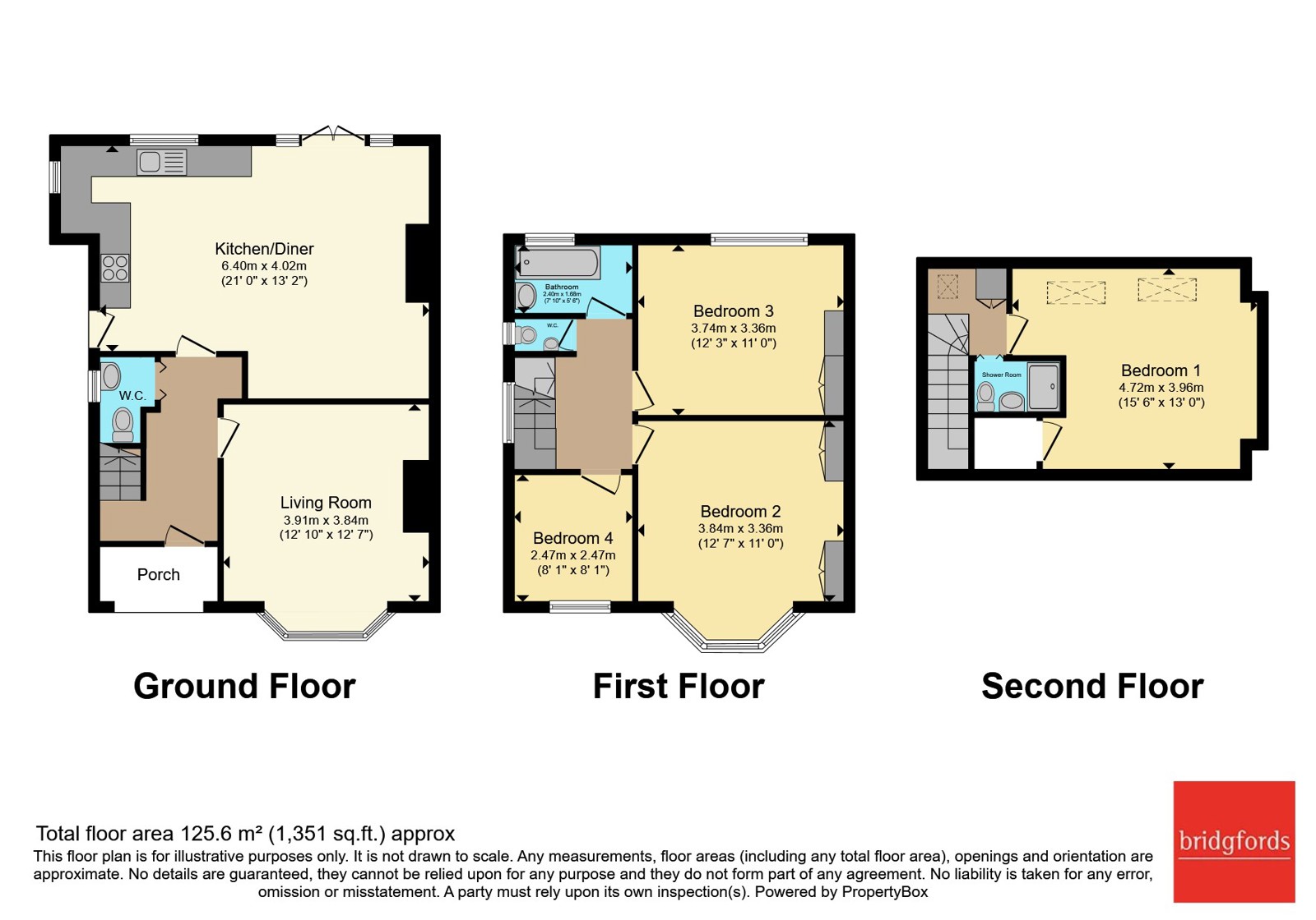 133, Tadcaster Road, York floorplan