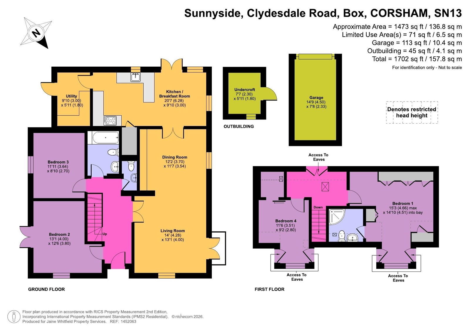 Sunnyside, Clydesdale Road, Corsham floorplan