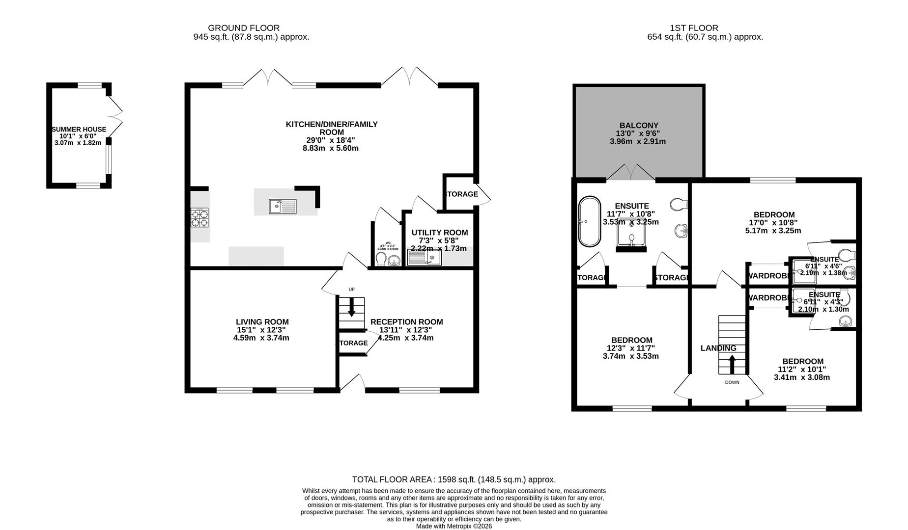 137, Watleys End Road, BRISTOL floorplan