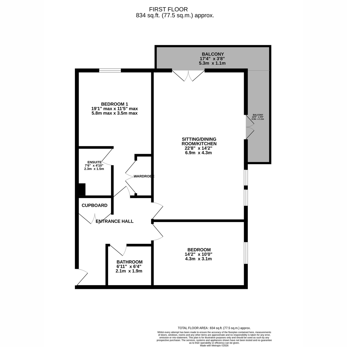 10, Eyres Drive, Swanscombe floorplan