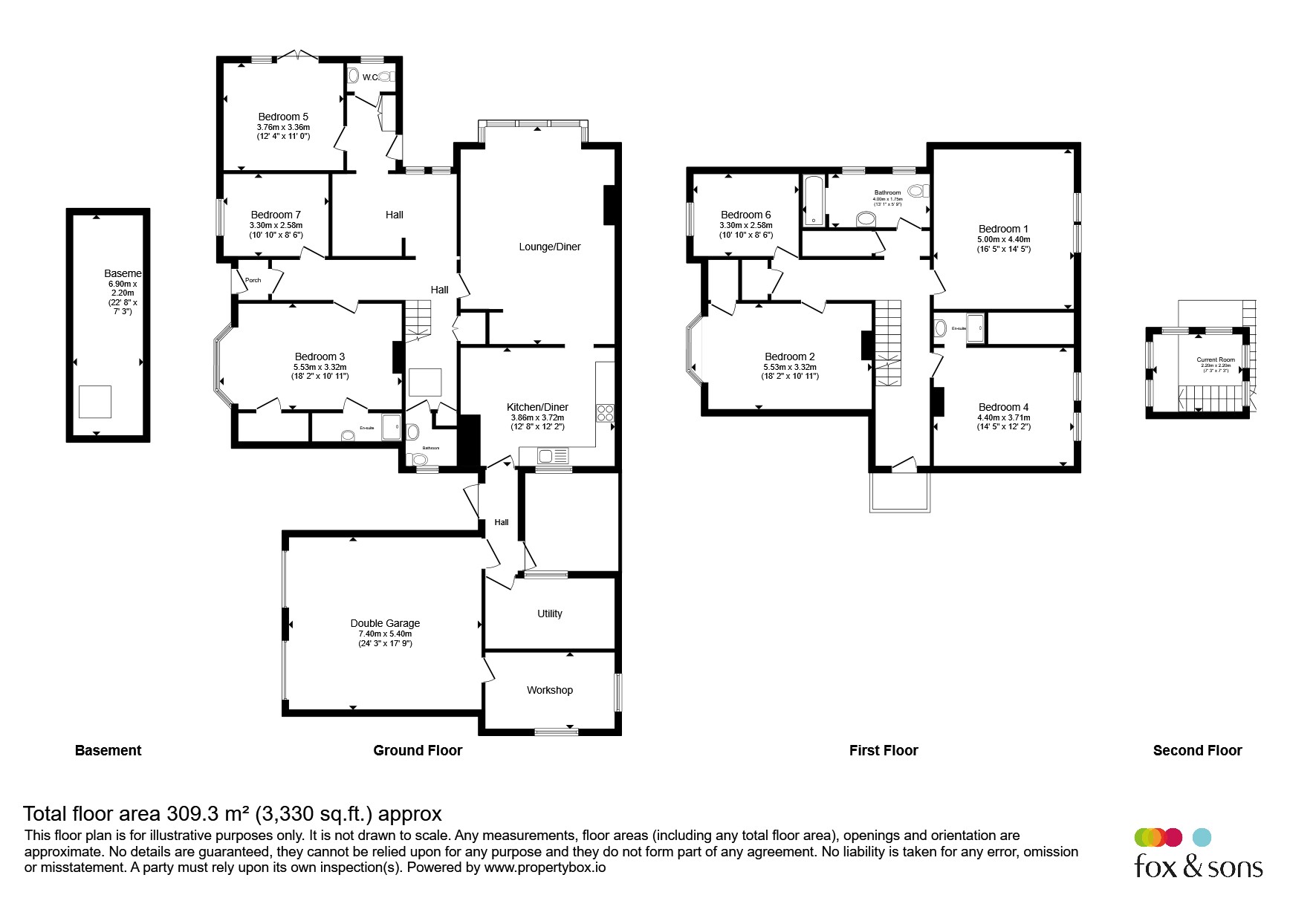 107, Hoads Wood Road, Hastings floorplan