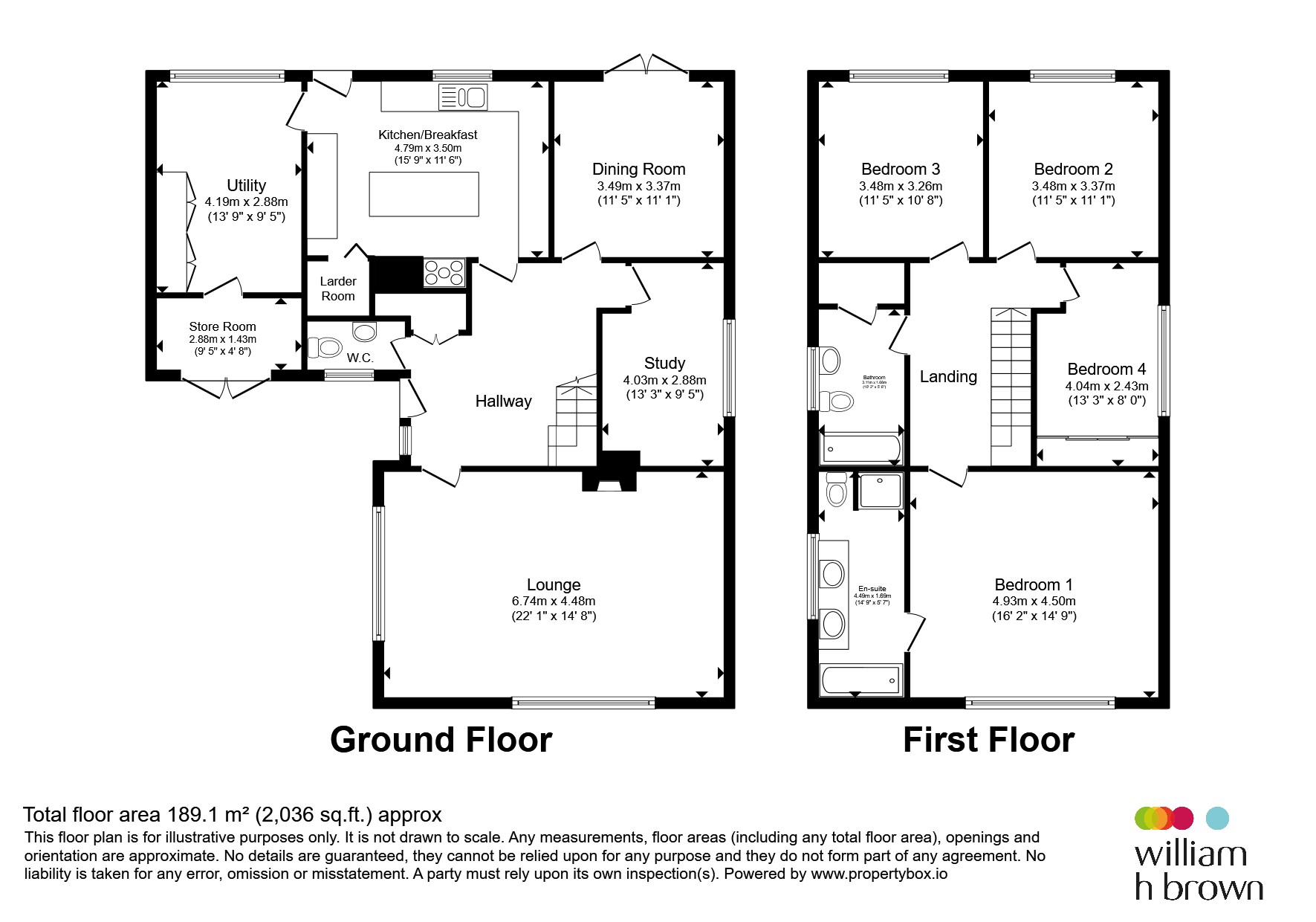 57, Old North Road, Royston floorplan