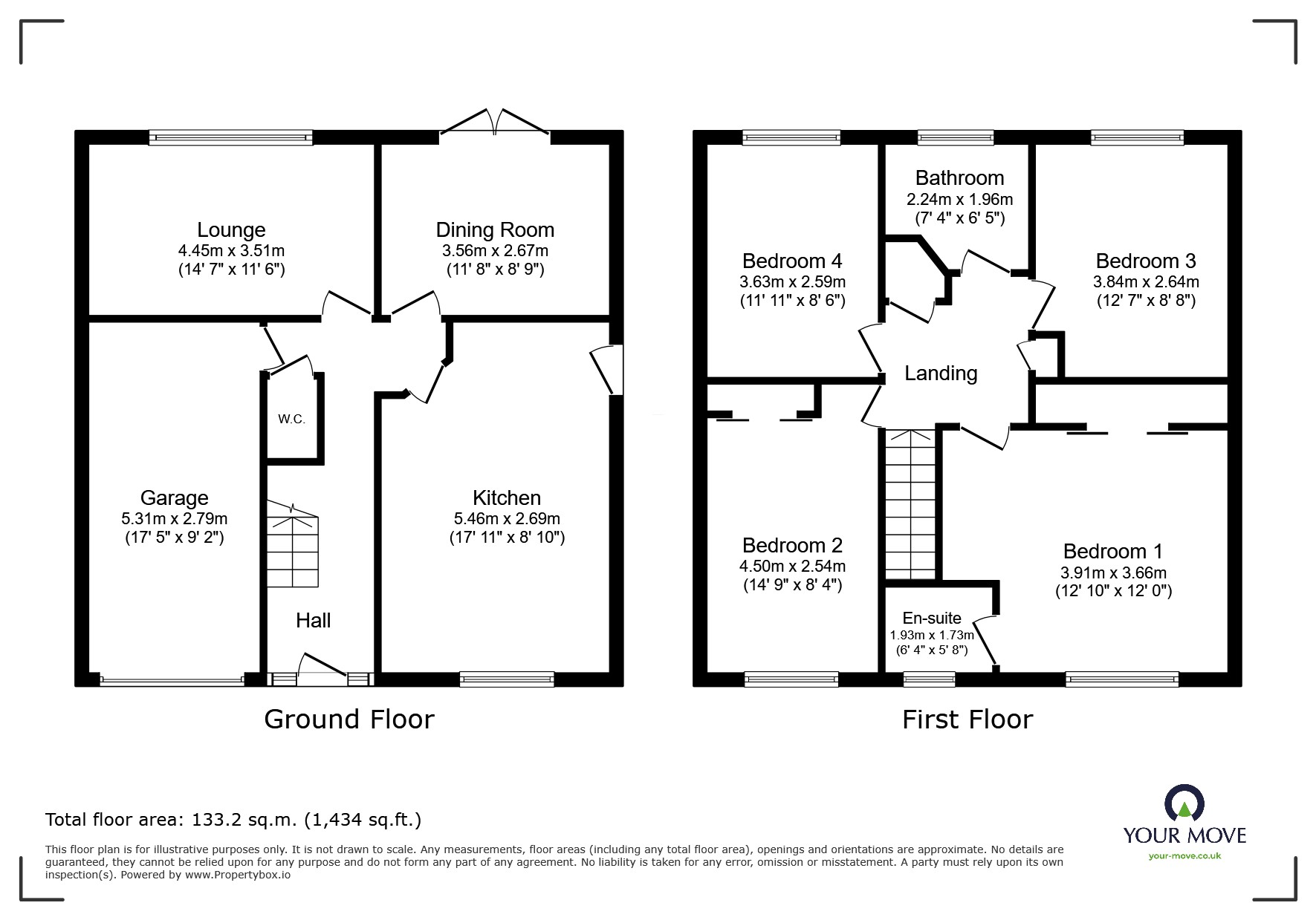 26, Oakfield Grove, Stoke-on-Trent floorplan