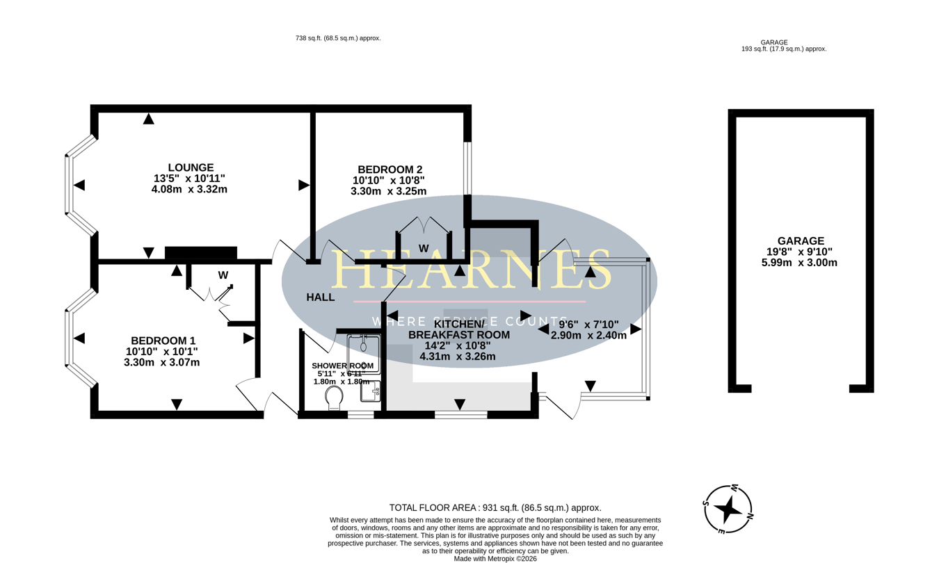 Playfields Drive, Poole floorplan