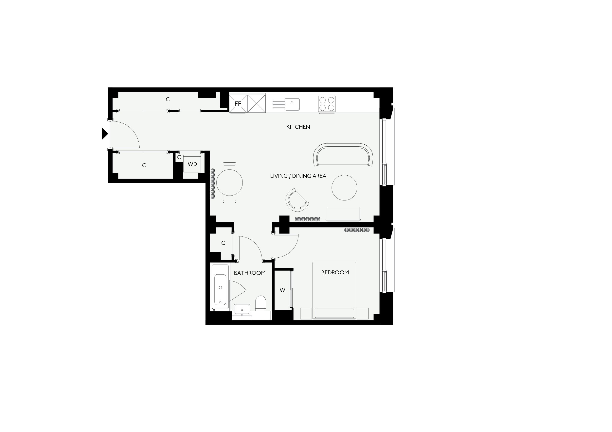 11 Selborne Road, London floorplan