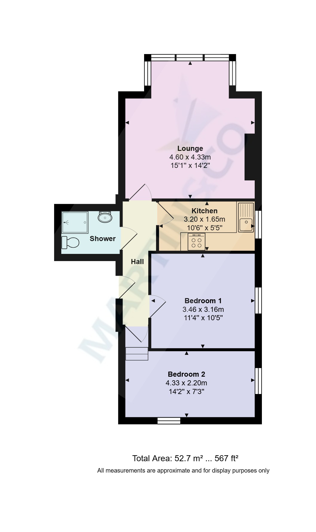4 Solent Court, 4, Crabton Close Road, Bournemouth floorplan