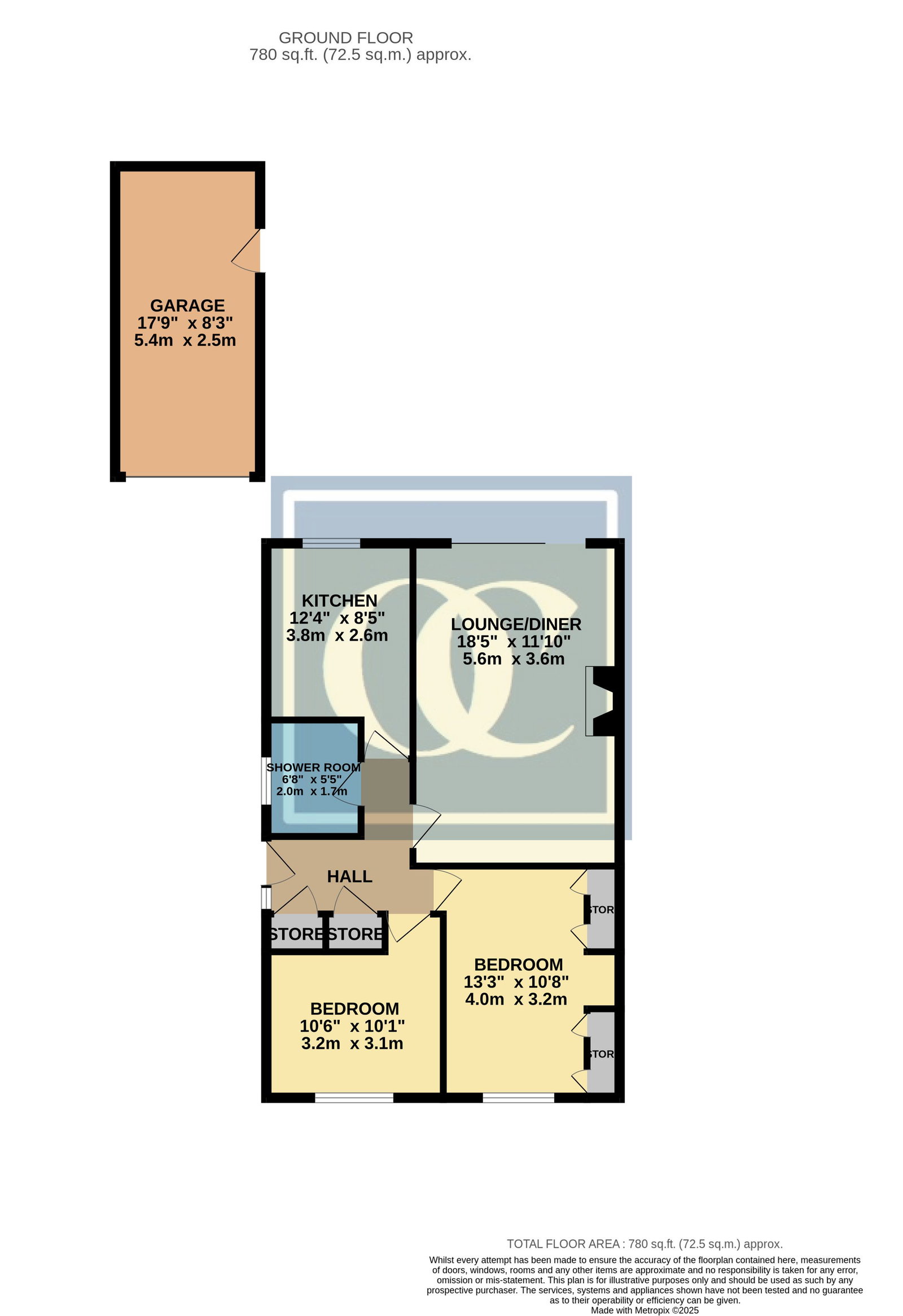8, Corley View, Coventry floorplan