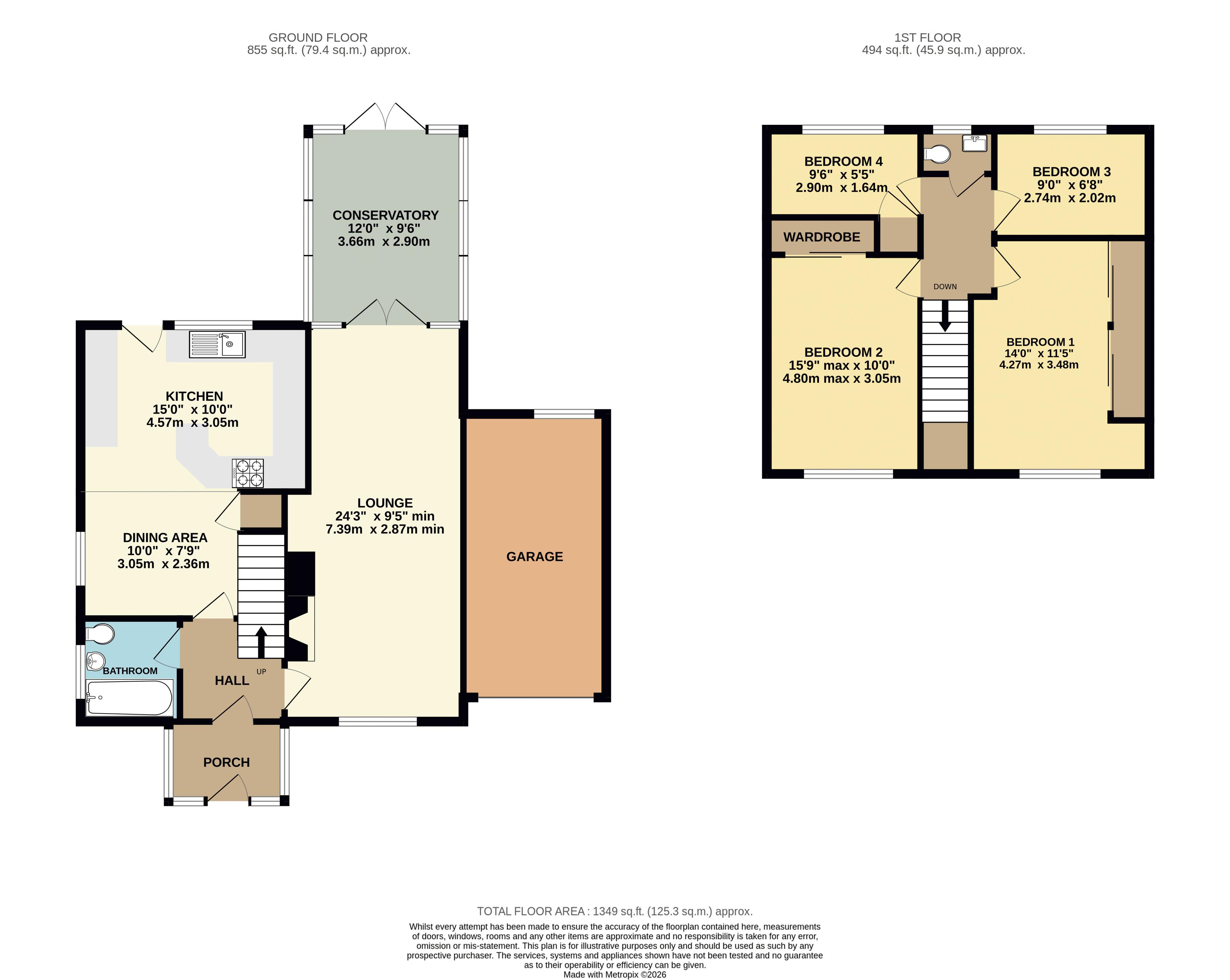1, Dale Avenue, Lincoln floorplan