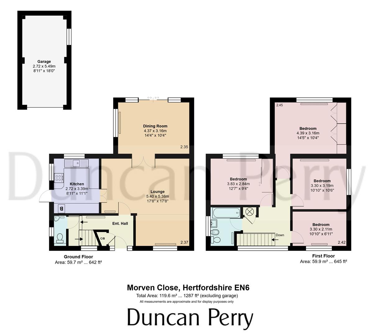 5, Morven Close, Potters Bar floorplan