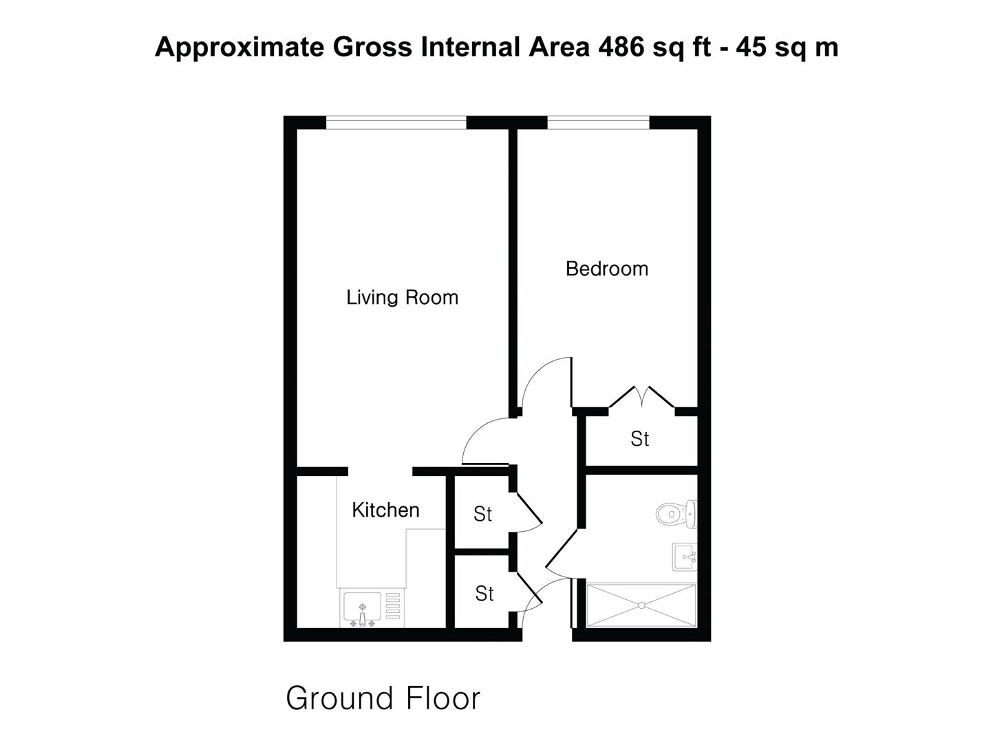 9, St Catherines Court, Bishop's Stortford floorplan