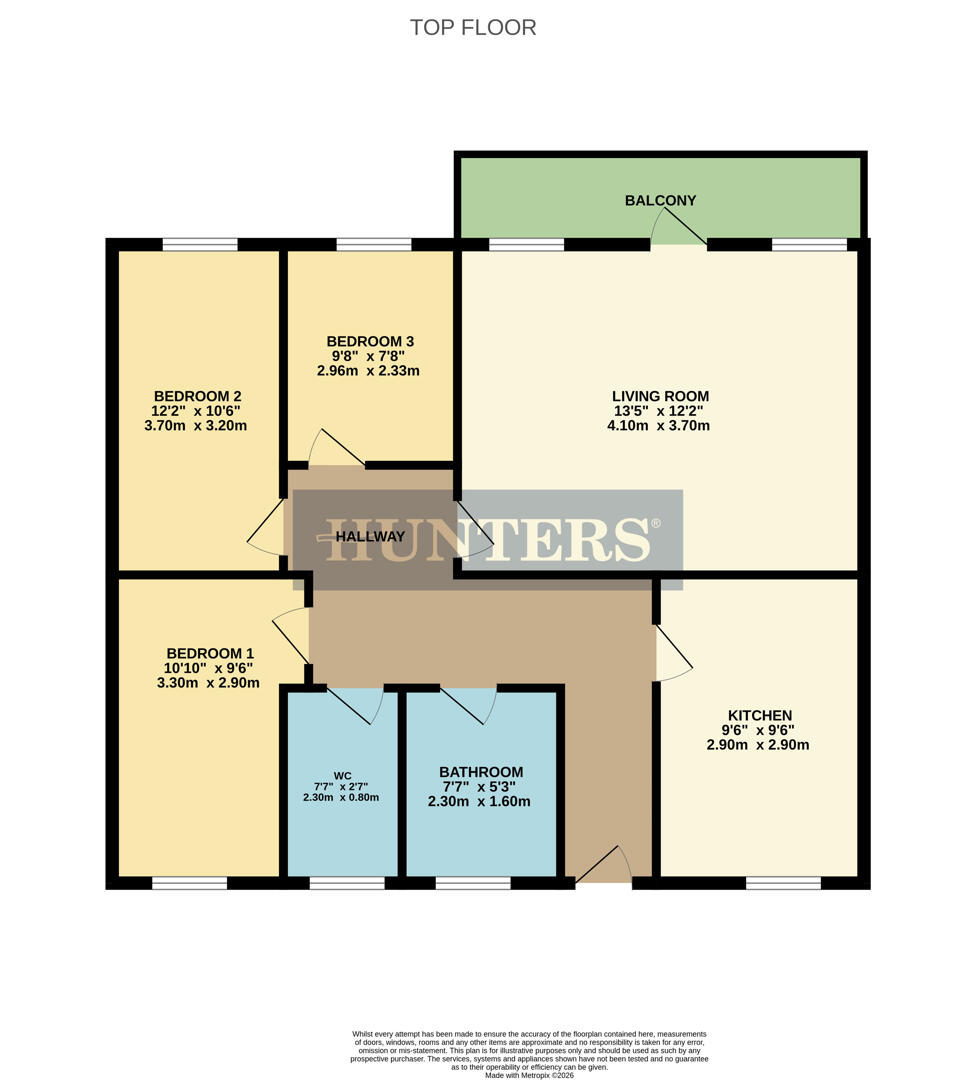 Flat 116, Rogers Estate, Globe Road, London floorplan