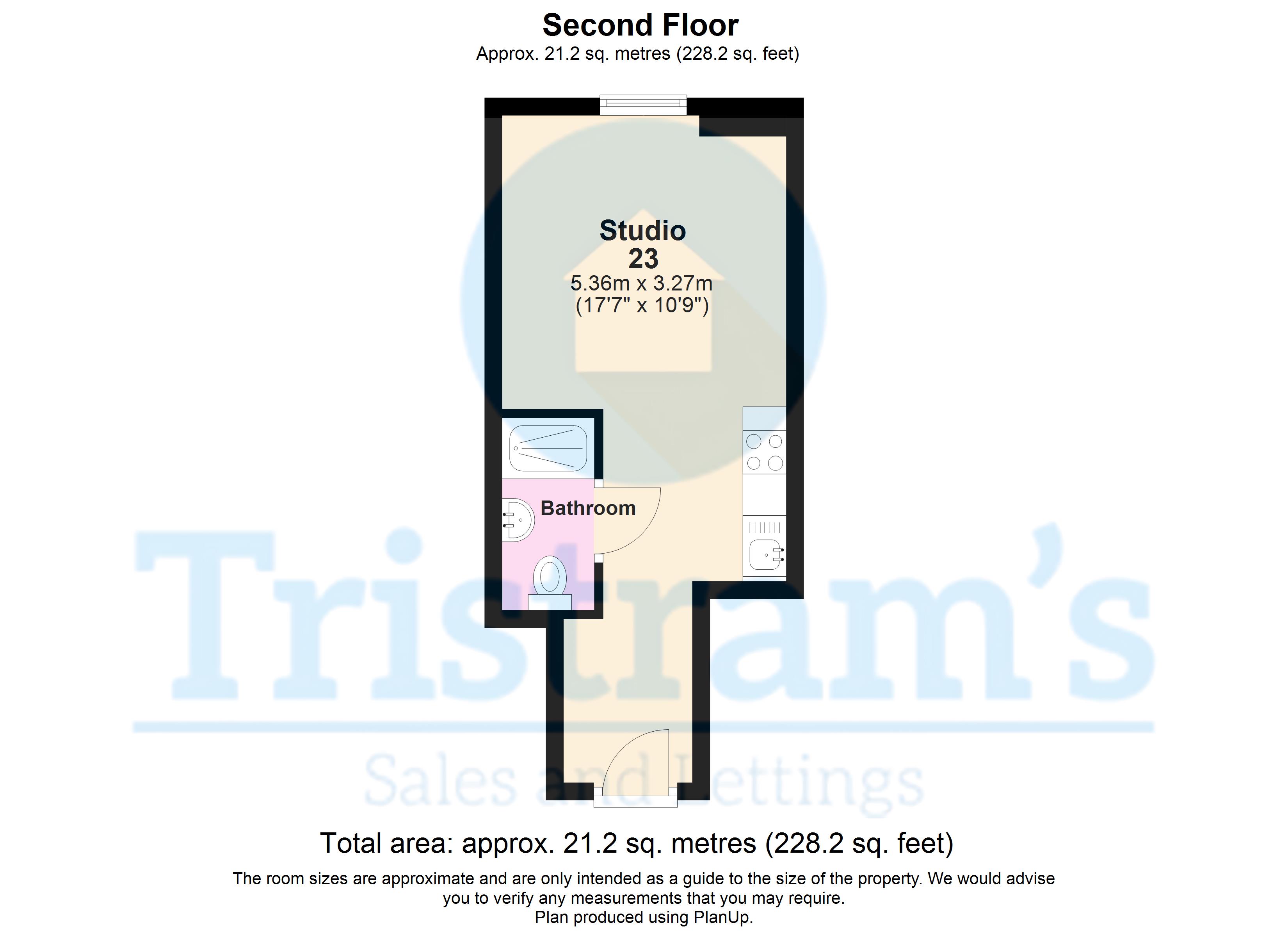 C34, Zephyr Building, 15, Freckingham Street, Nottingham floorplan