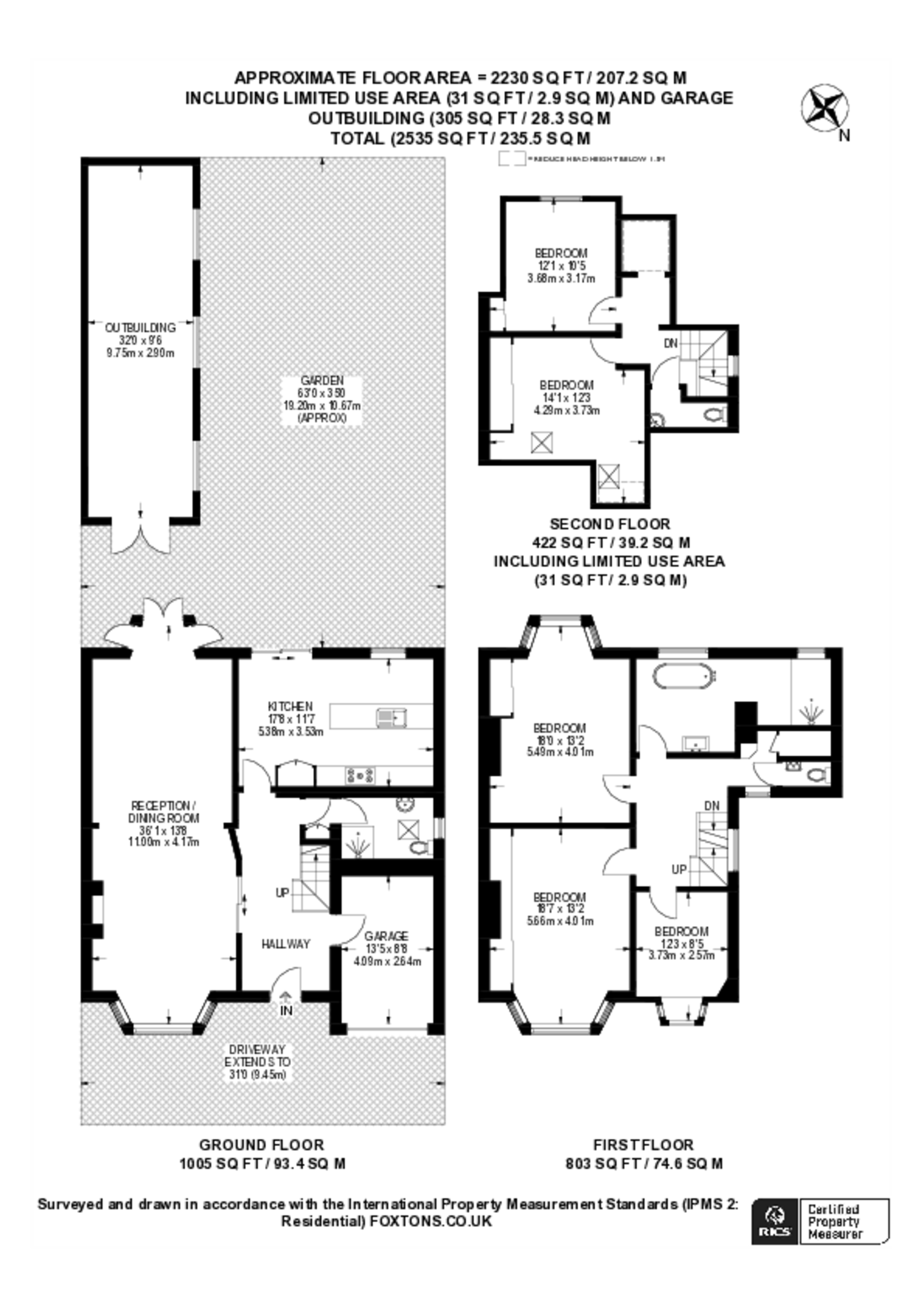 Anson Road, Willesden floorplan