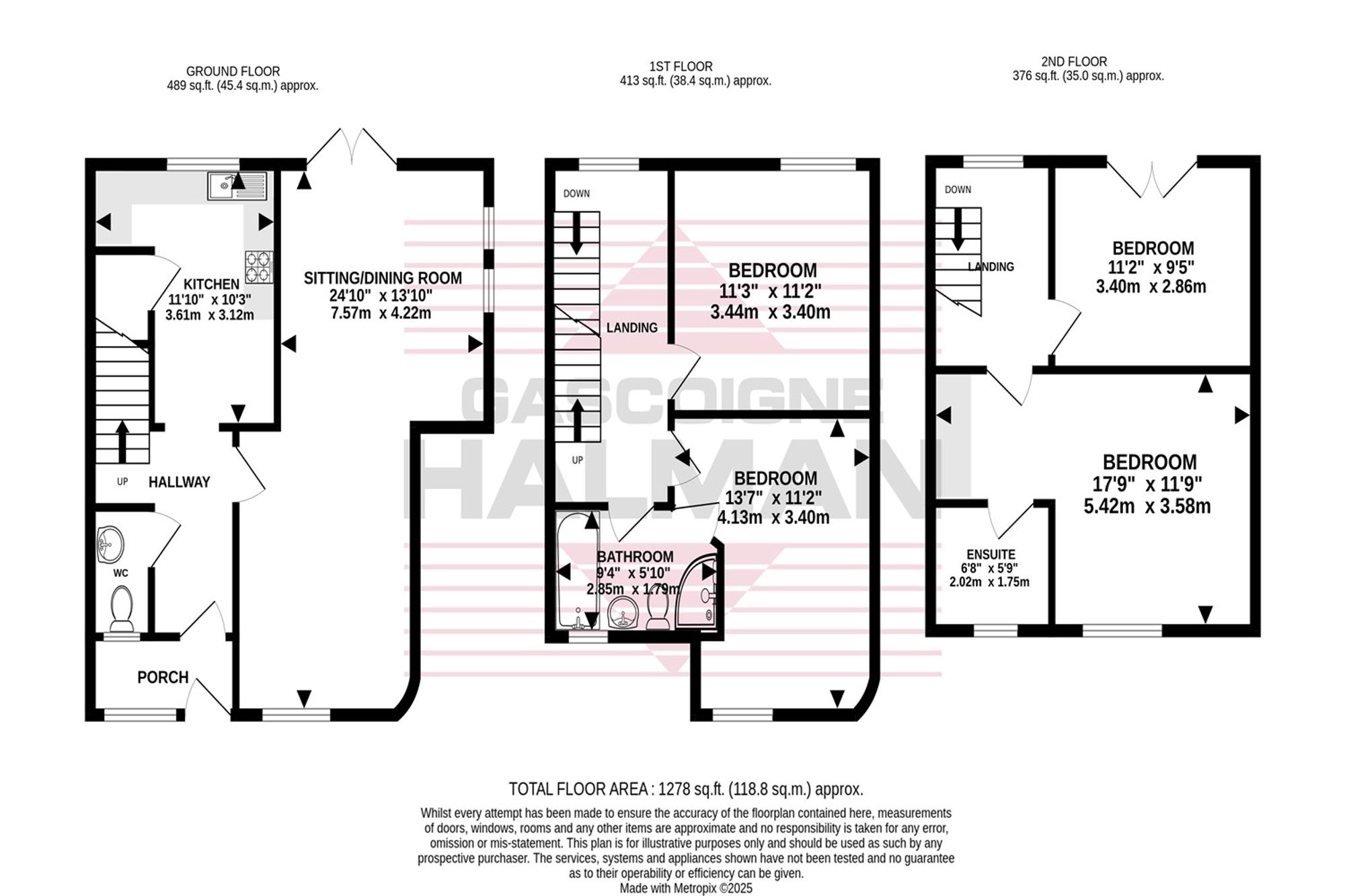 66 Rowarth Road, Manchester floorplan