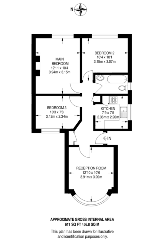 6, Cranleigh Close, LONDON floorplan