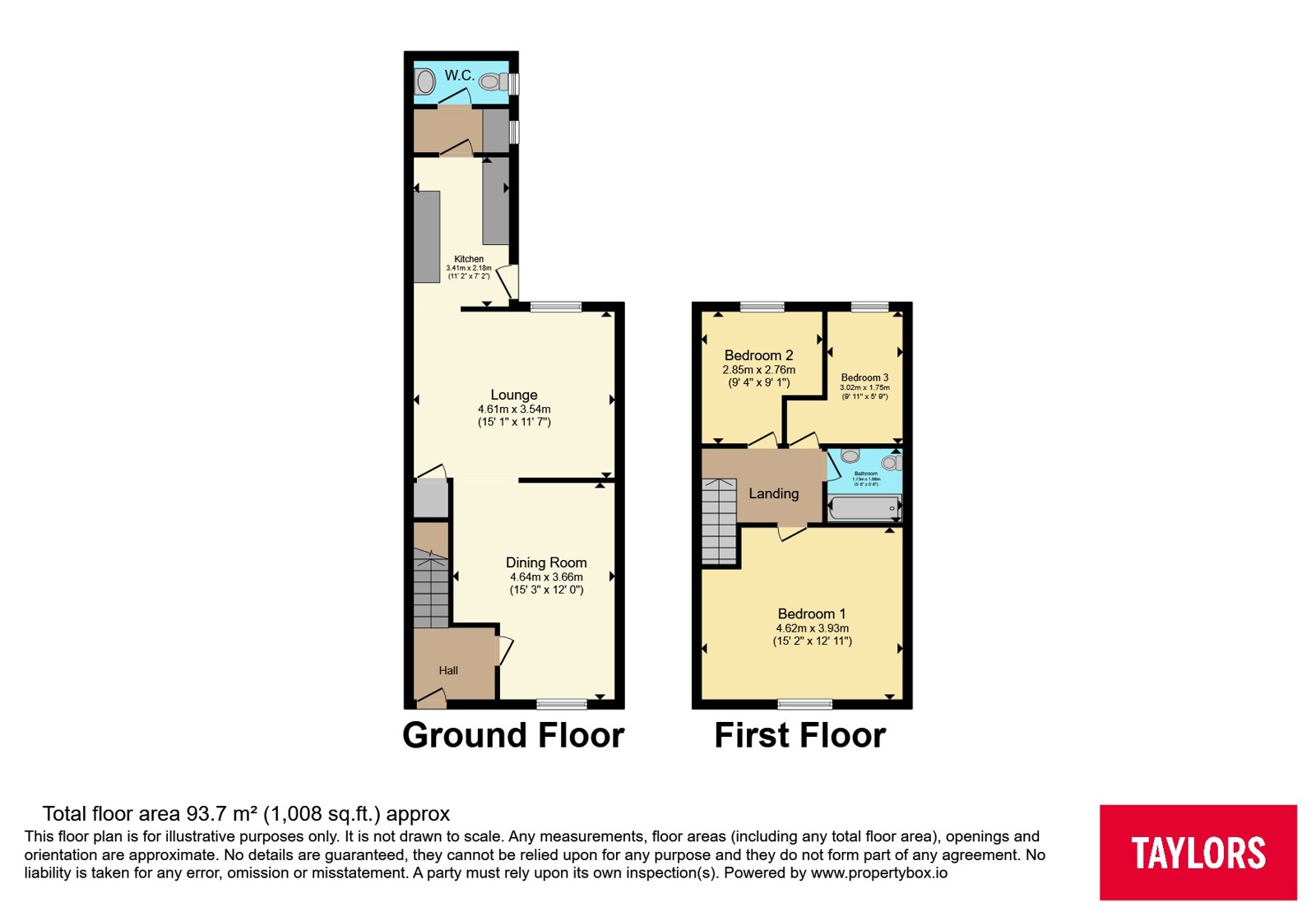 17, Forest Road, Bristol floorplan