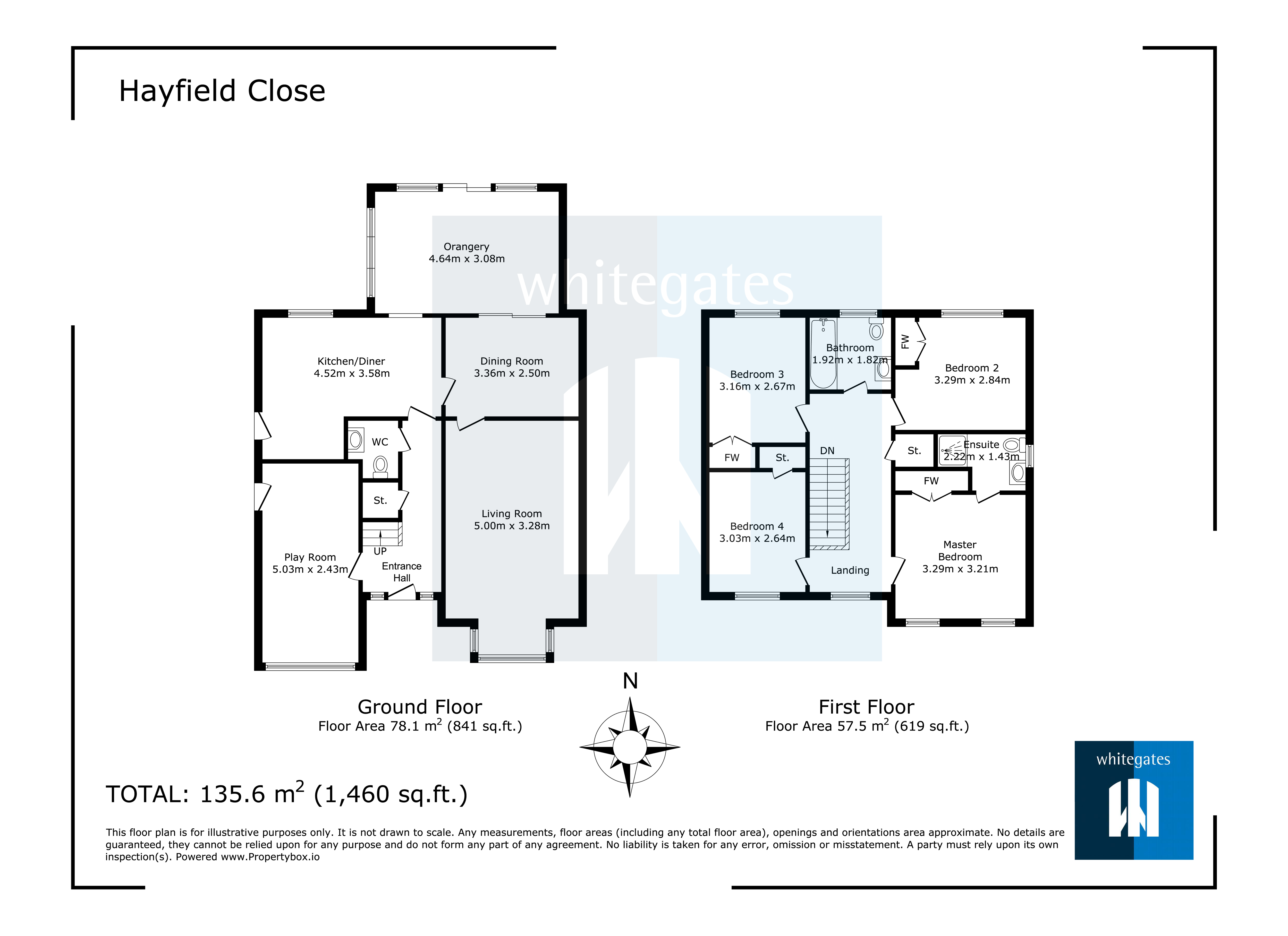 26, Hayfield Close, West Yorkshire floorplan