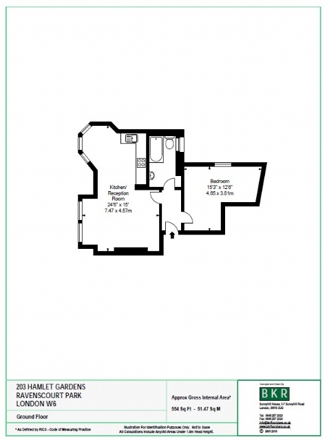 1 Bedrooms Flat to rent in Hamlet Gardens, Ravensourt Park, Hammersmith, London W6