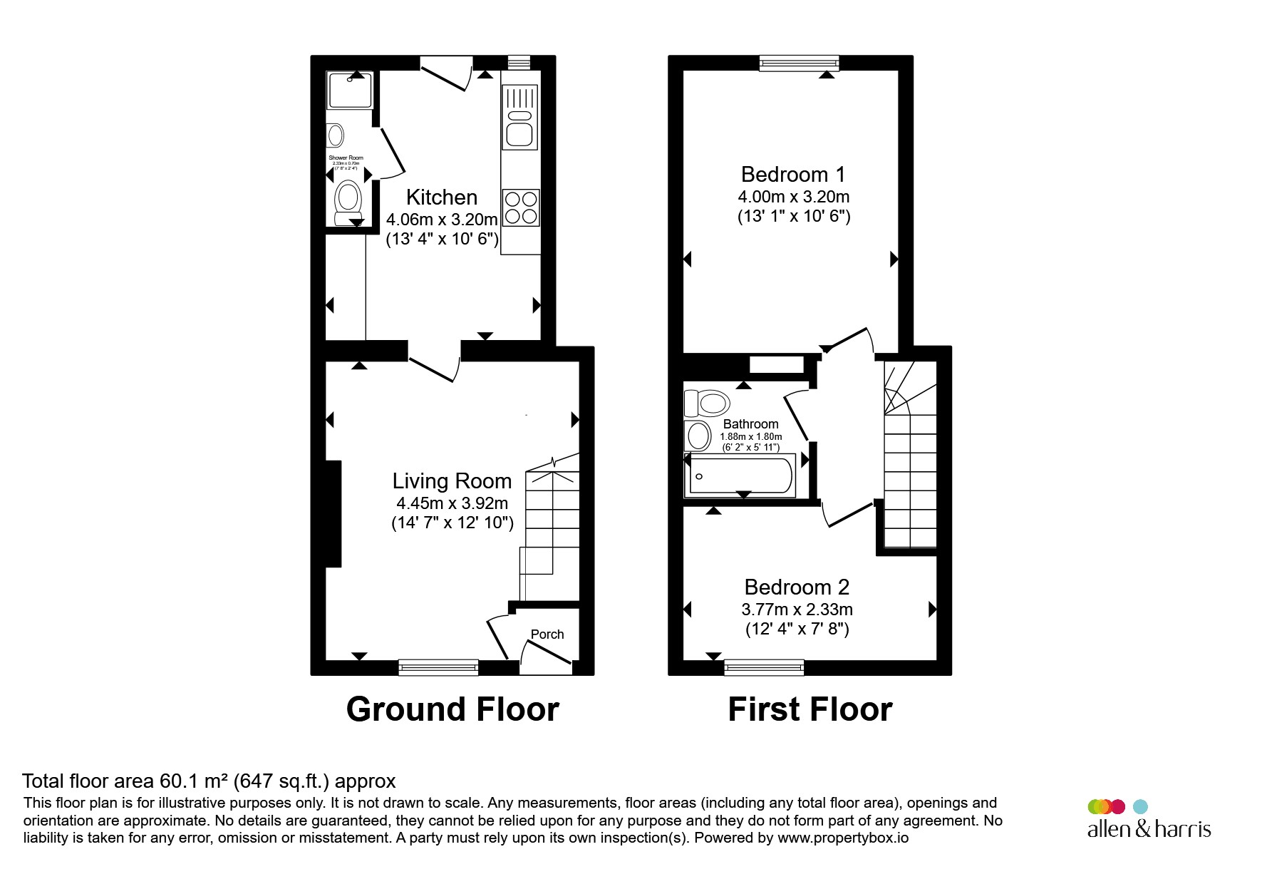 10, Victoria Street, Treorchy floorplan