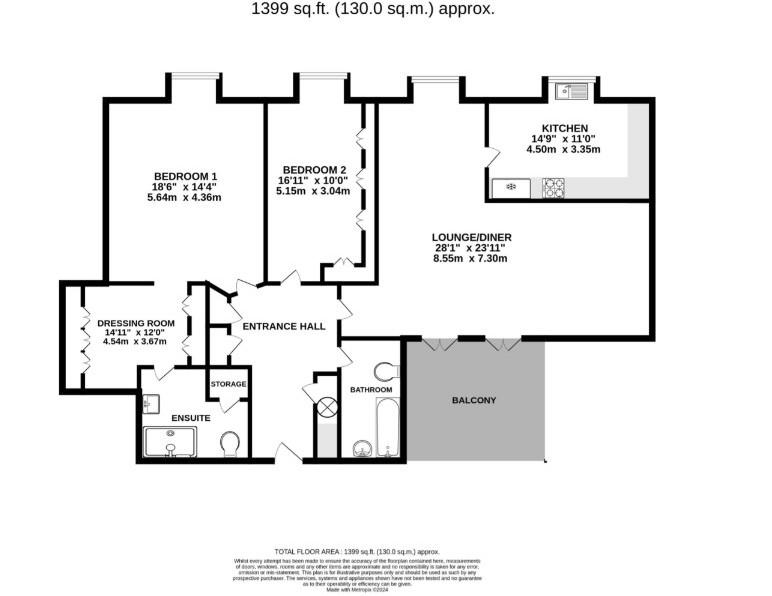 10 Hambleden Place, 32 Gills Hill, Radlett floorplan
