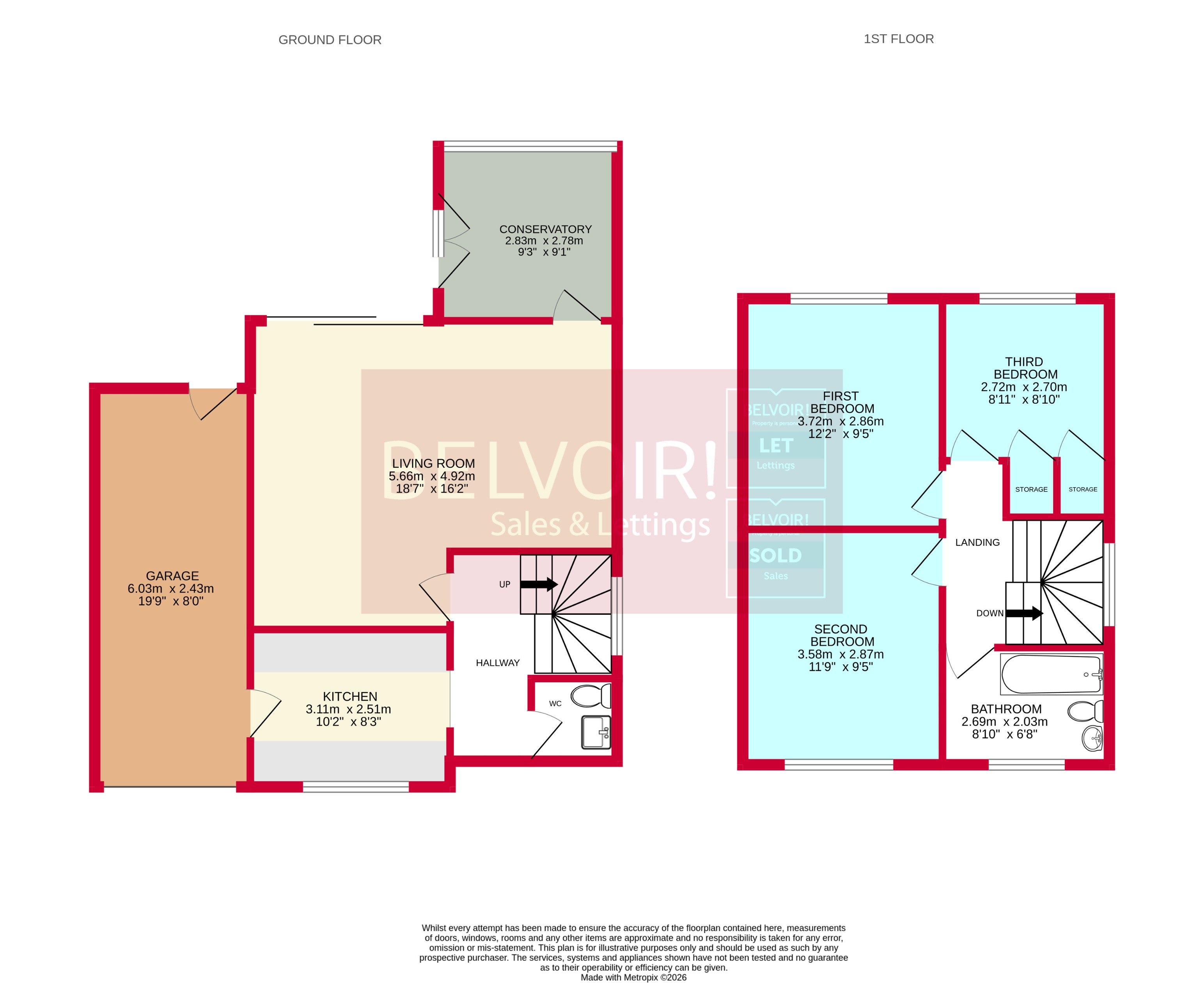 11, Denmead Drive, Wolverhampton floorplan