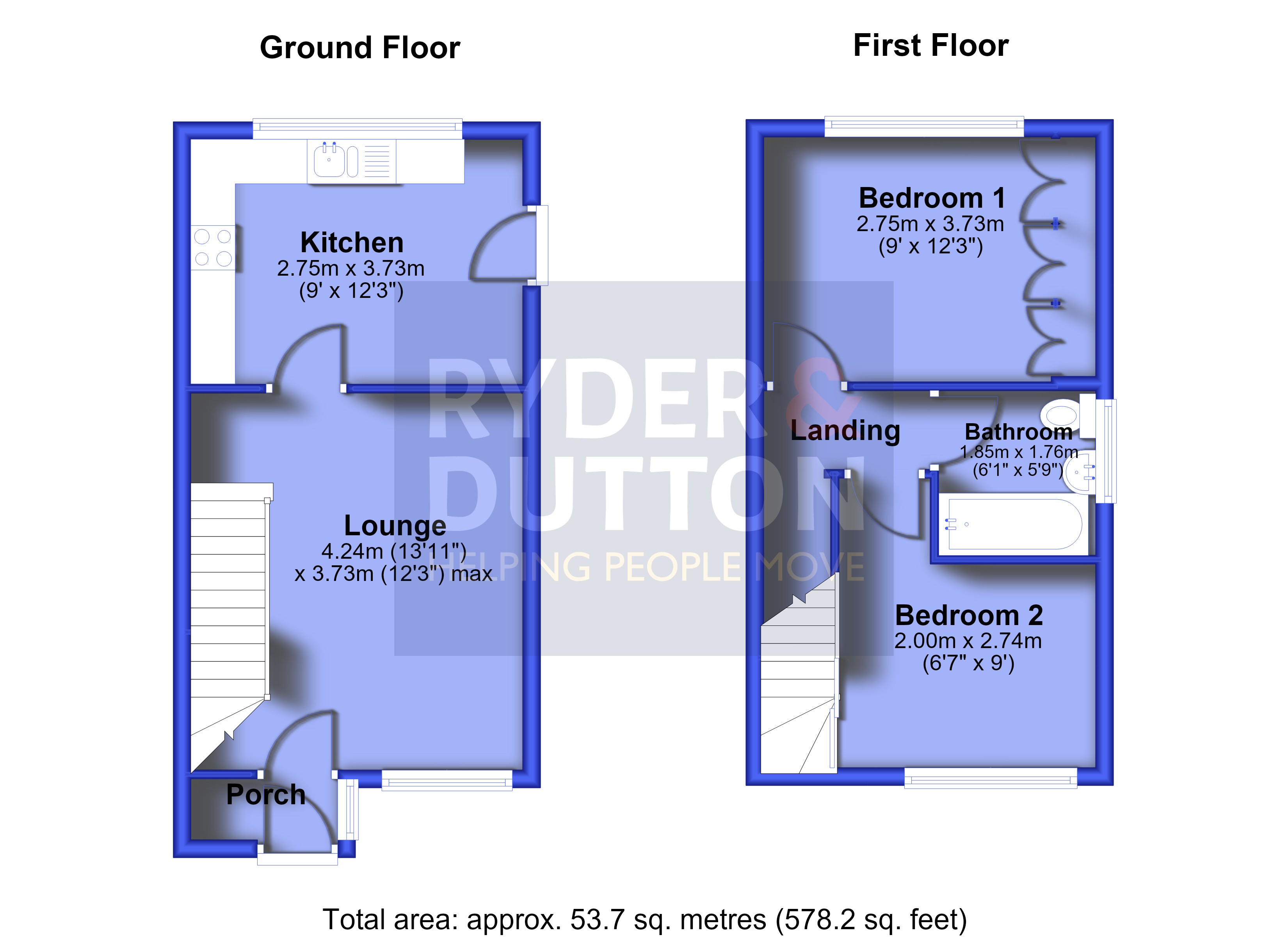 8, Willow Avenue, Manchester floorplan