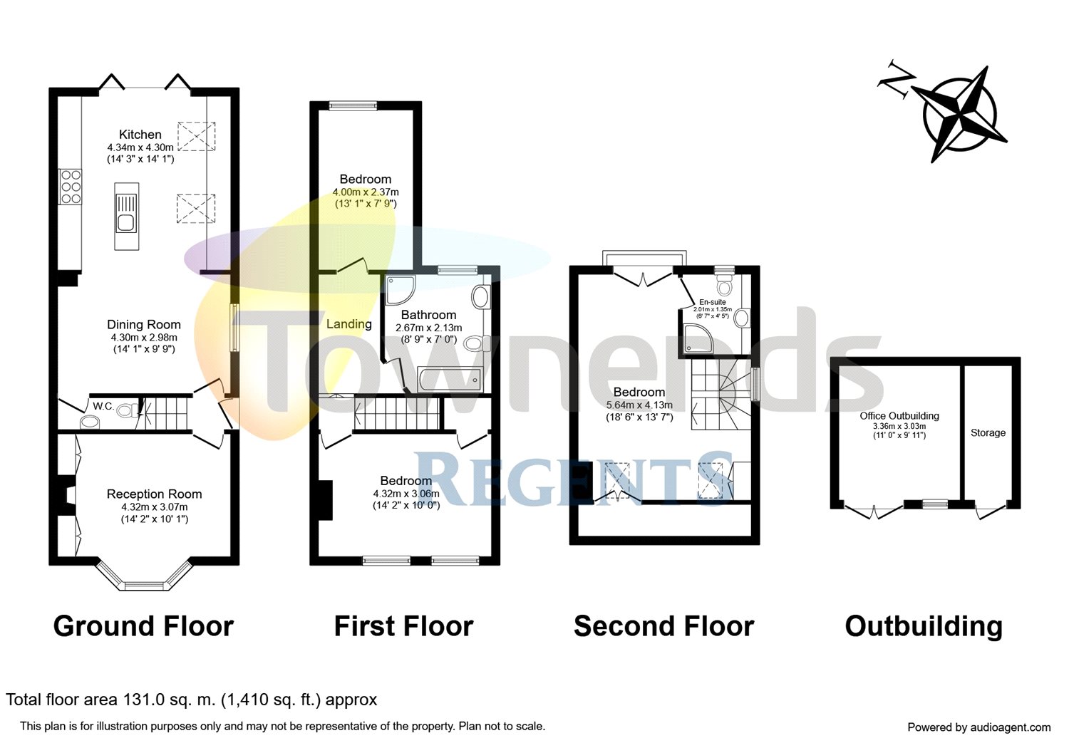 3 Bedrooms Semi-detached house for sale in Queens Road, Egham, Surrey TW20