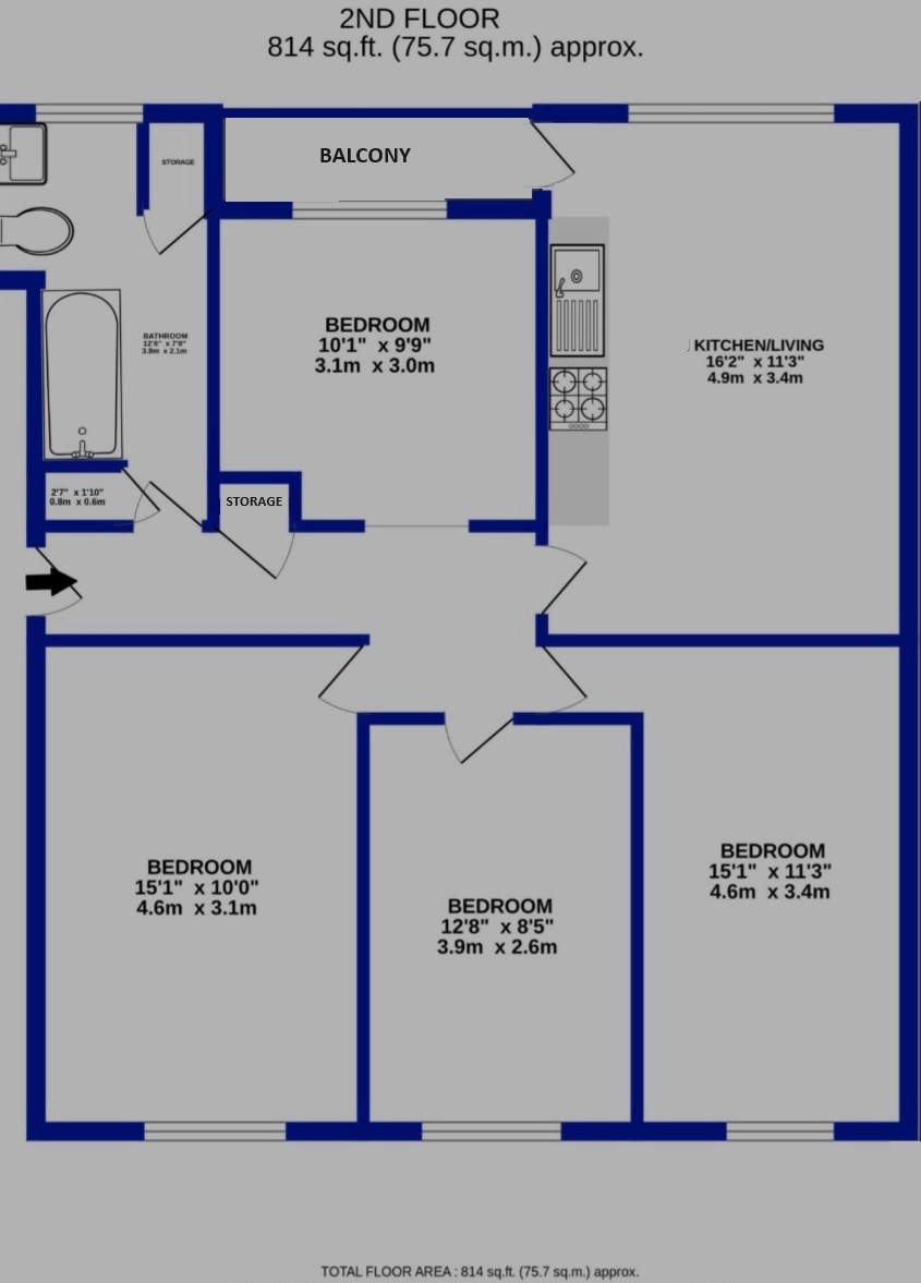 Barnabas House, London floorplan