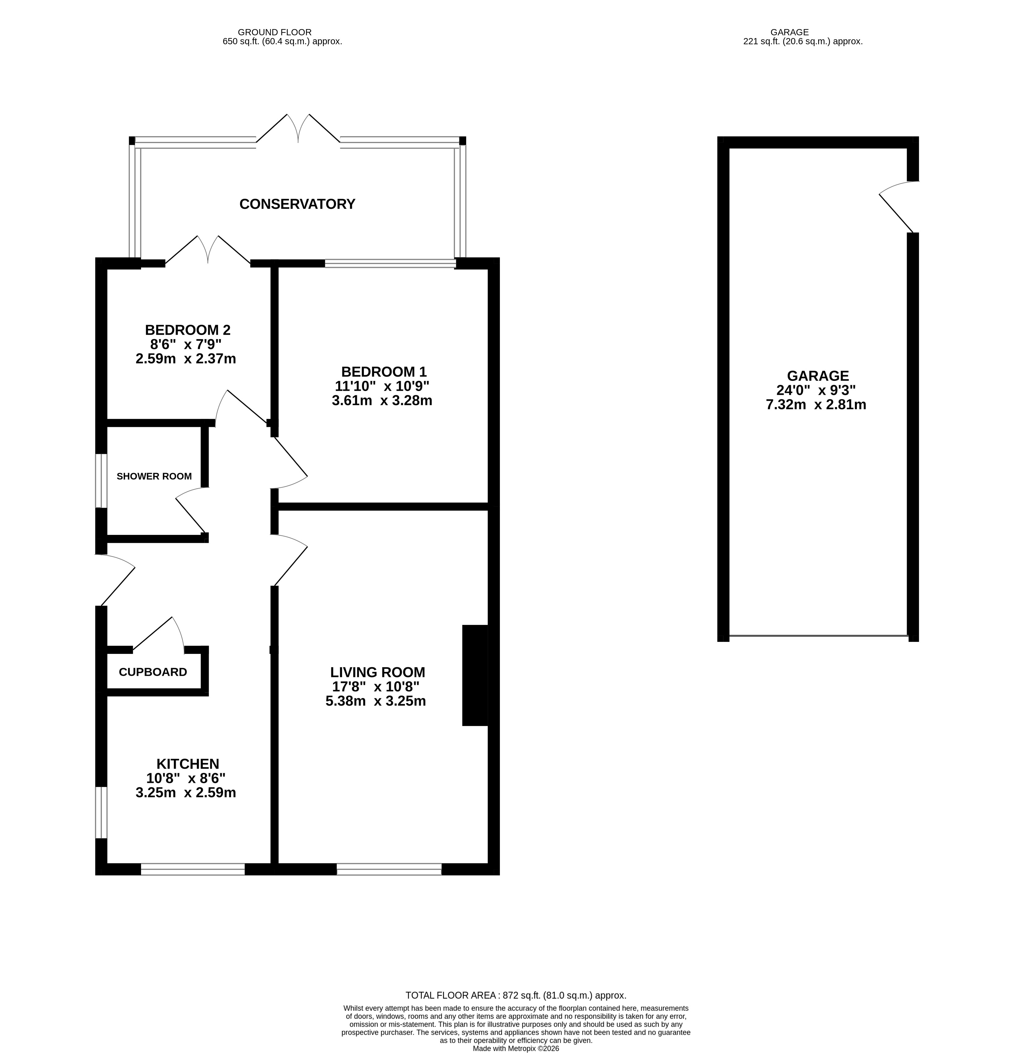 306, Moorview Way, North Yorkshire floorplan