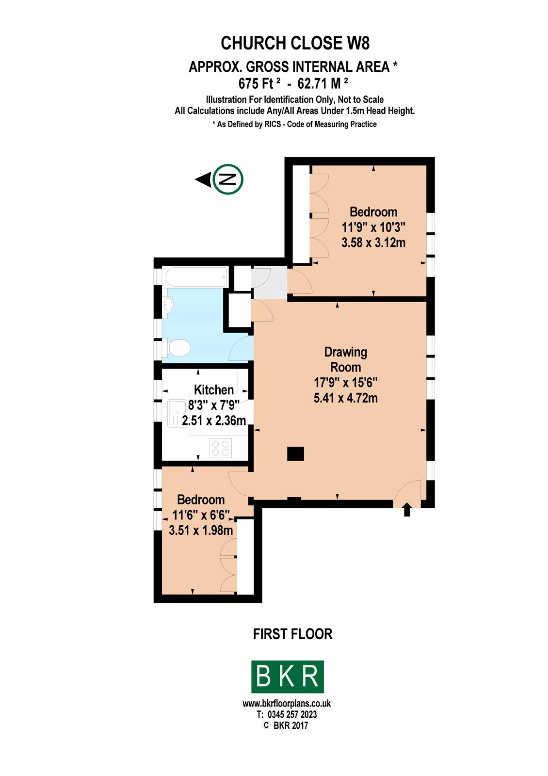 2 Bedrooms Flat to rent in Church Close, Kensington Church Street, London W8