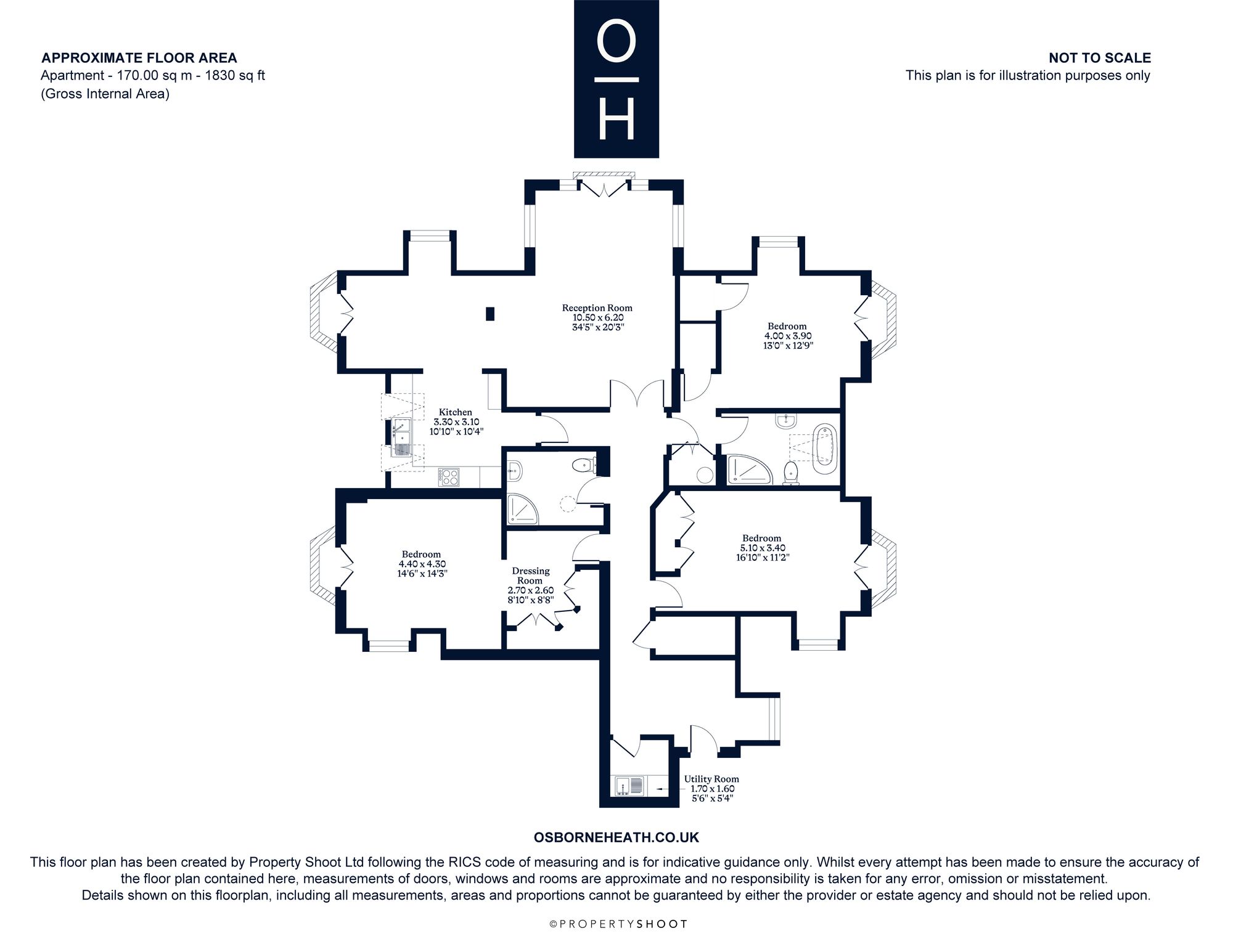 13 Lambton House Longbourn, Windsor floorplan