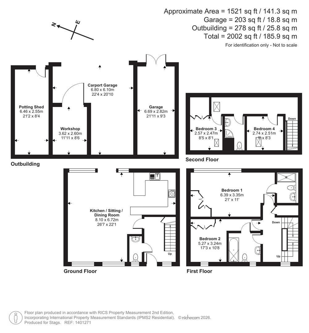6 Yeabridge Court, South Petherton floorplan