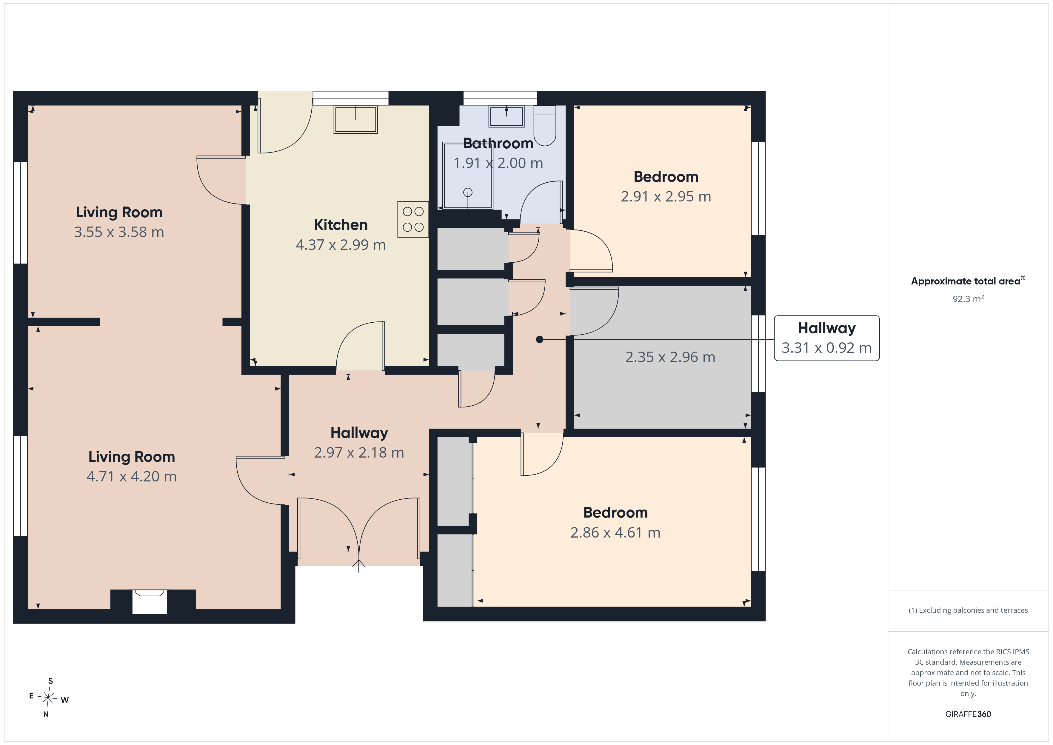 4, Linney Way, Pembrokeshire floorplan
