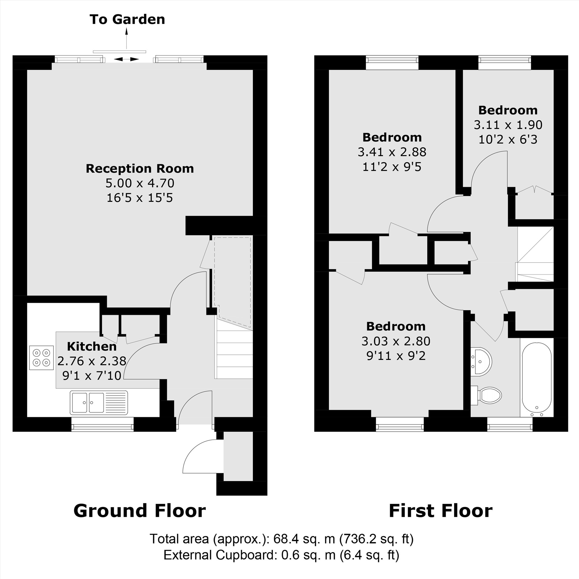 19, Allbrook Close, Teddington floorplan