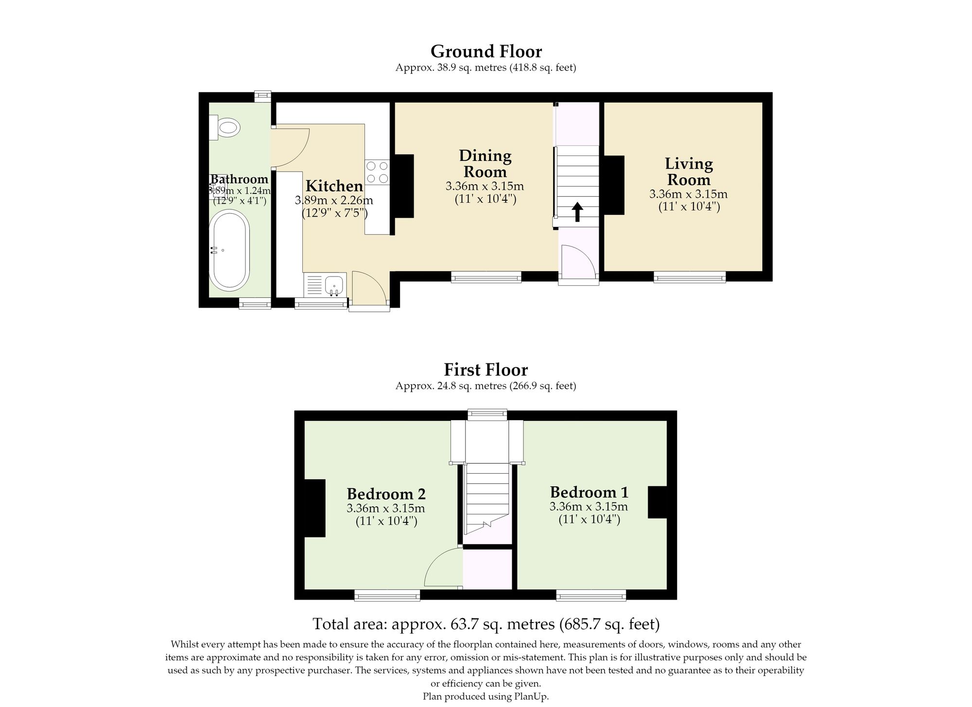 14 Yarmouth Road, Great Yarmouth floorplan
