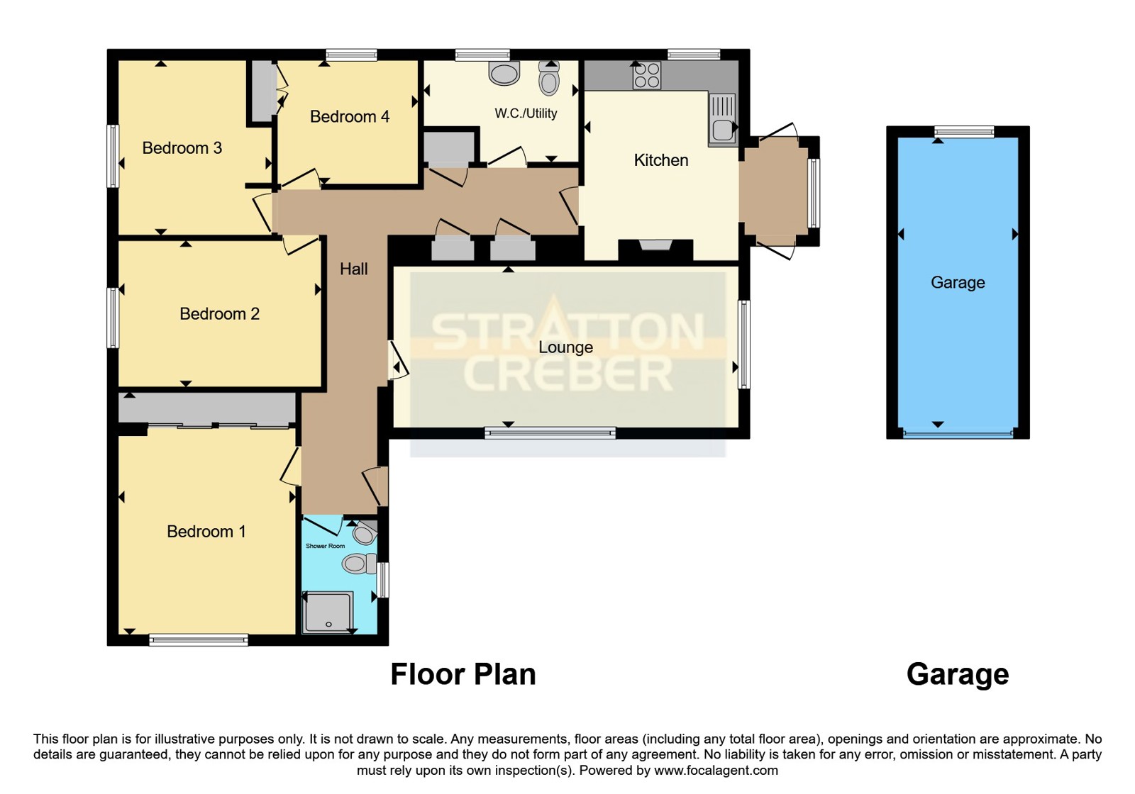 14, Mountstephen Close, Cornwall floorplan