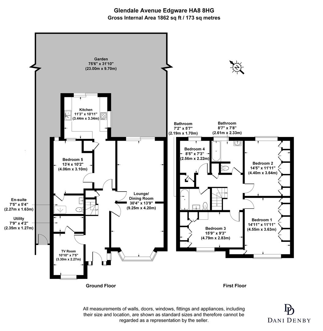 4, Glendale Avenue, Edgware floorplan