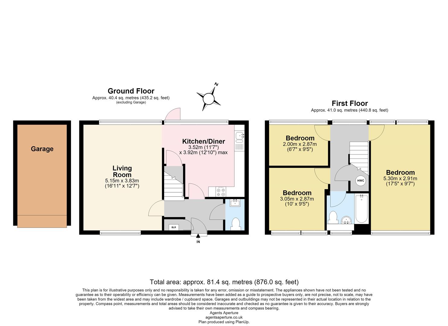 160, Knights Croft, New Ash Green floorplan