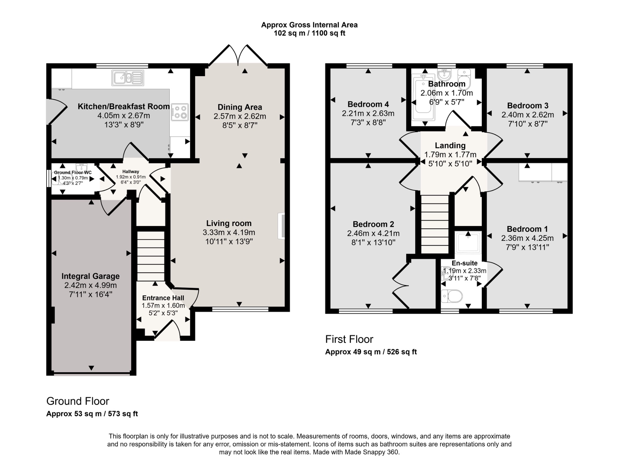 12 Mitchell Close, St. Mellons, South Glamorgan floorplan