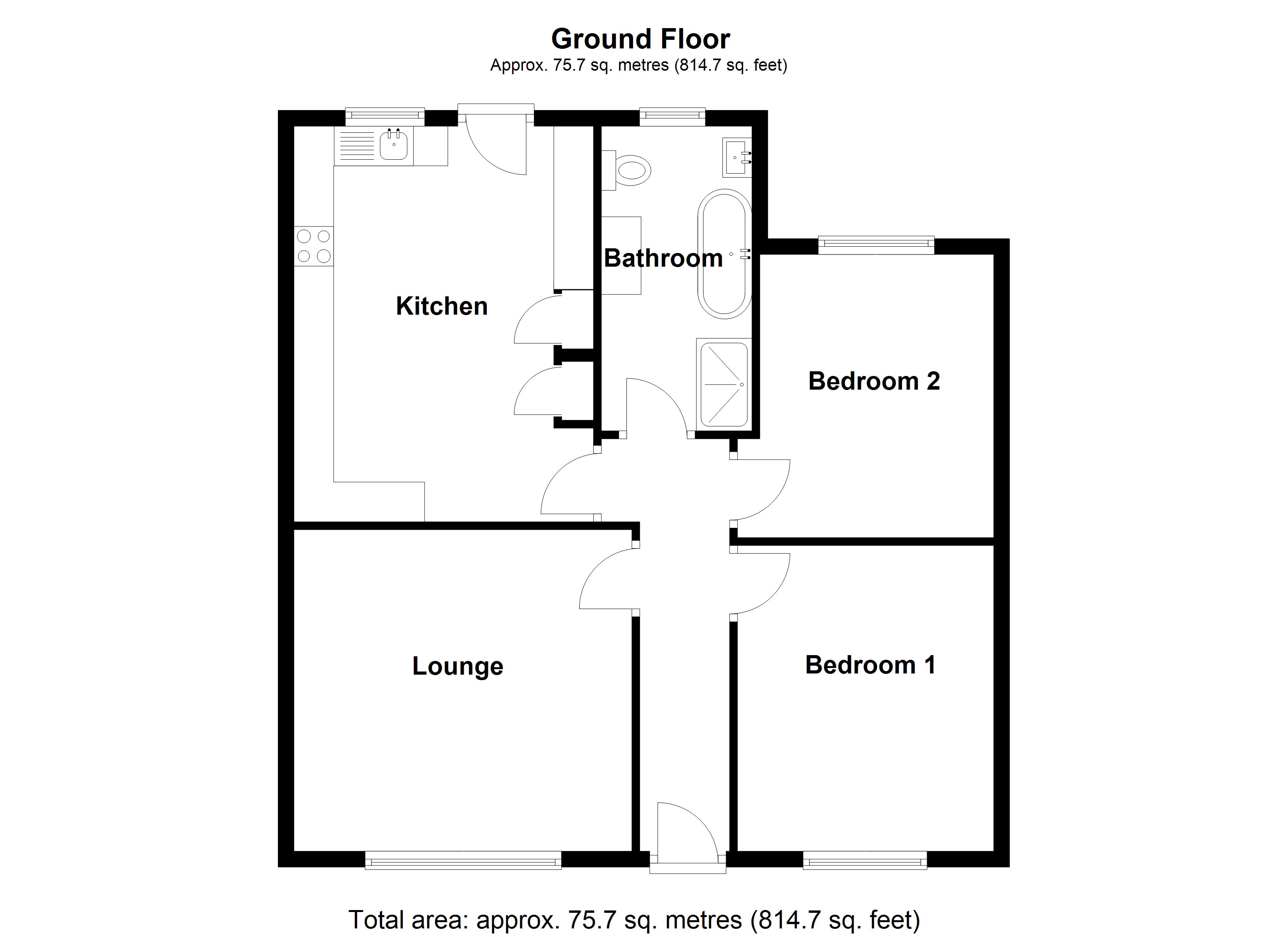 10, Ashdale Close, Lincoln floorplan
