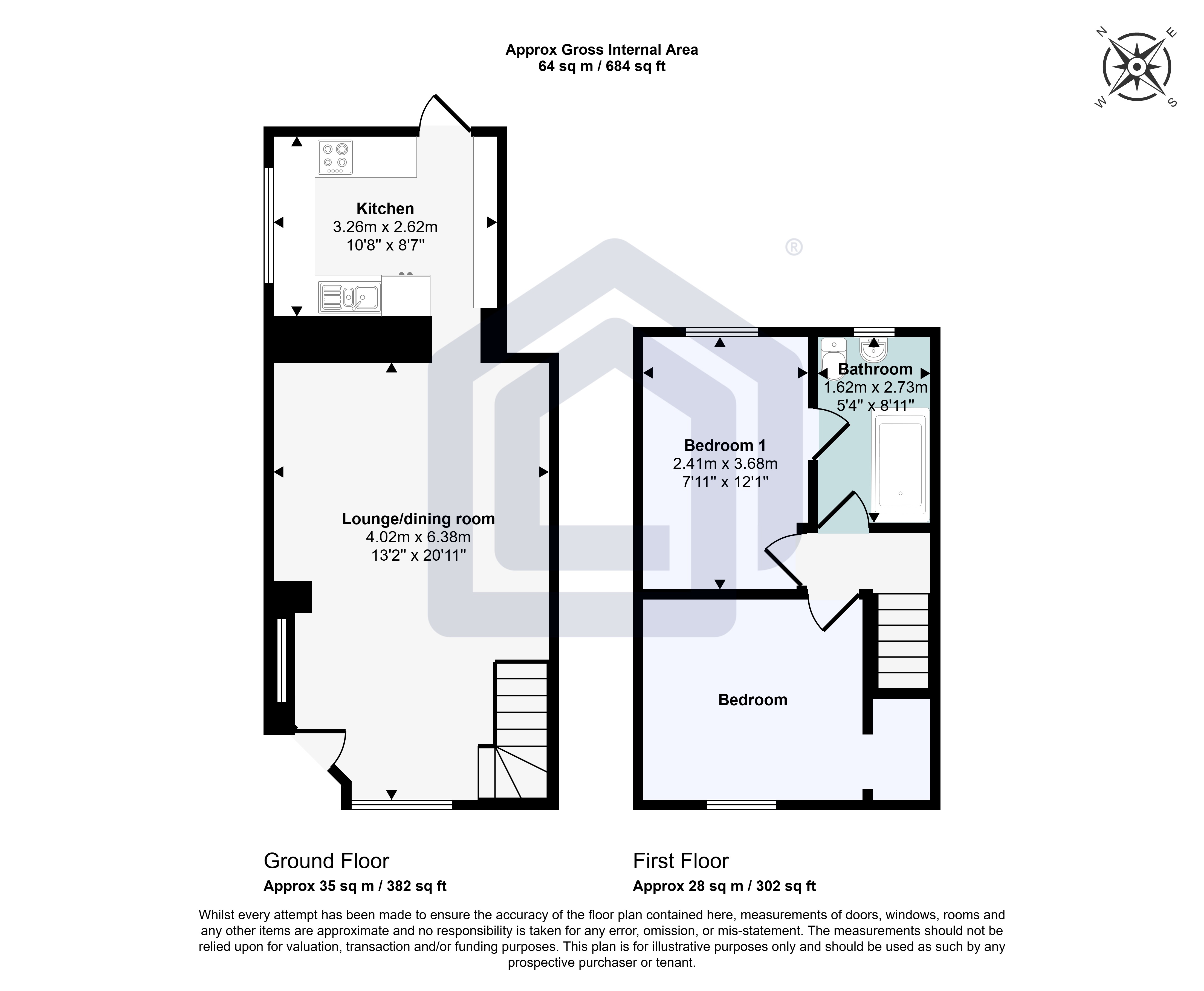 8A Deanery Court
Eldon, 8A Deanery Court
Eldon, Bishop Auckland floorplan