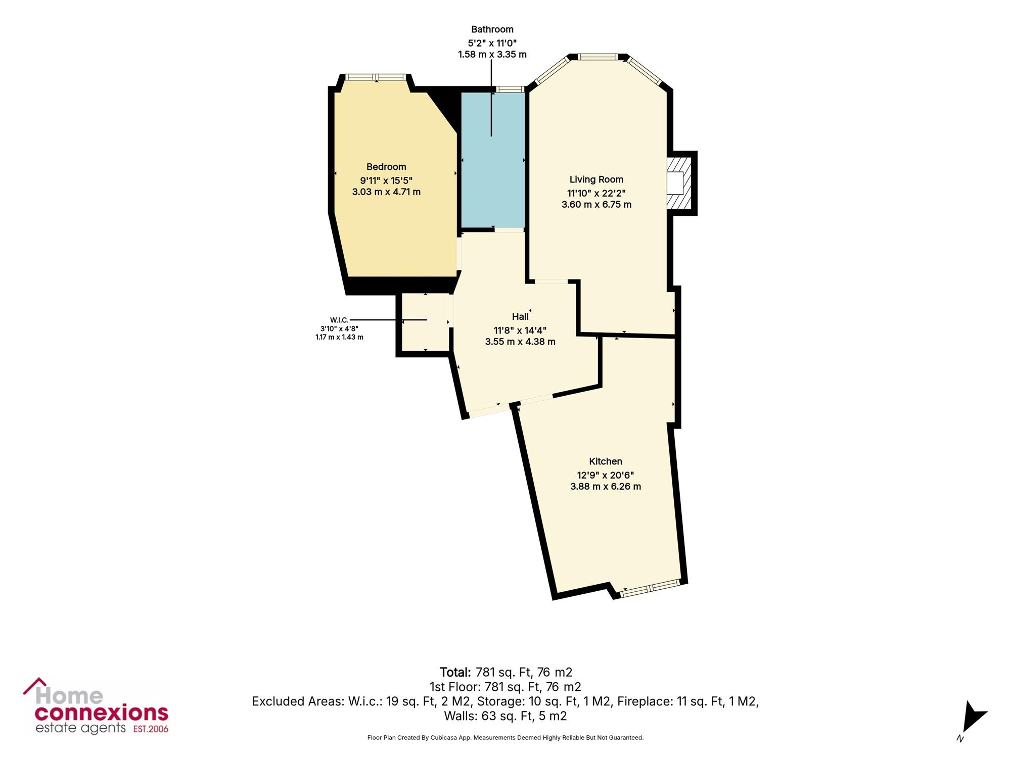 4, Bellwood Street, Shawlands, GLASGOW floorplan